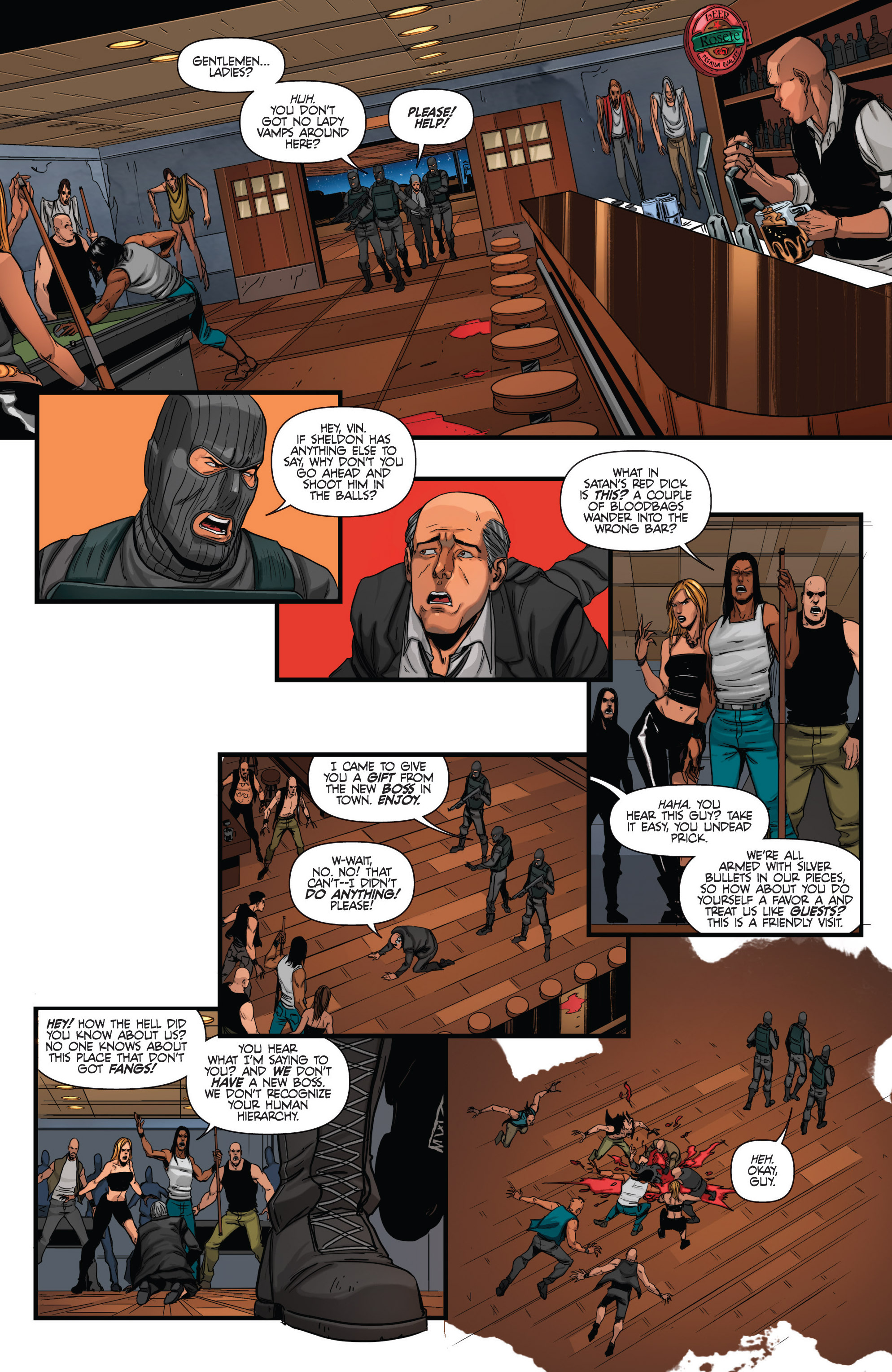 Read online Van Helsing vs The Mummy of Amun-Ra comic -  Issue #2 - 20