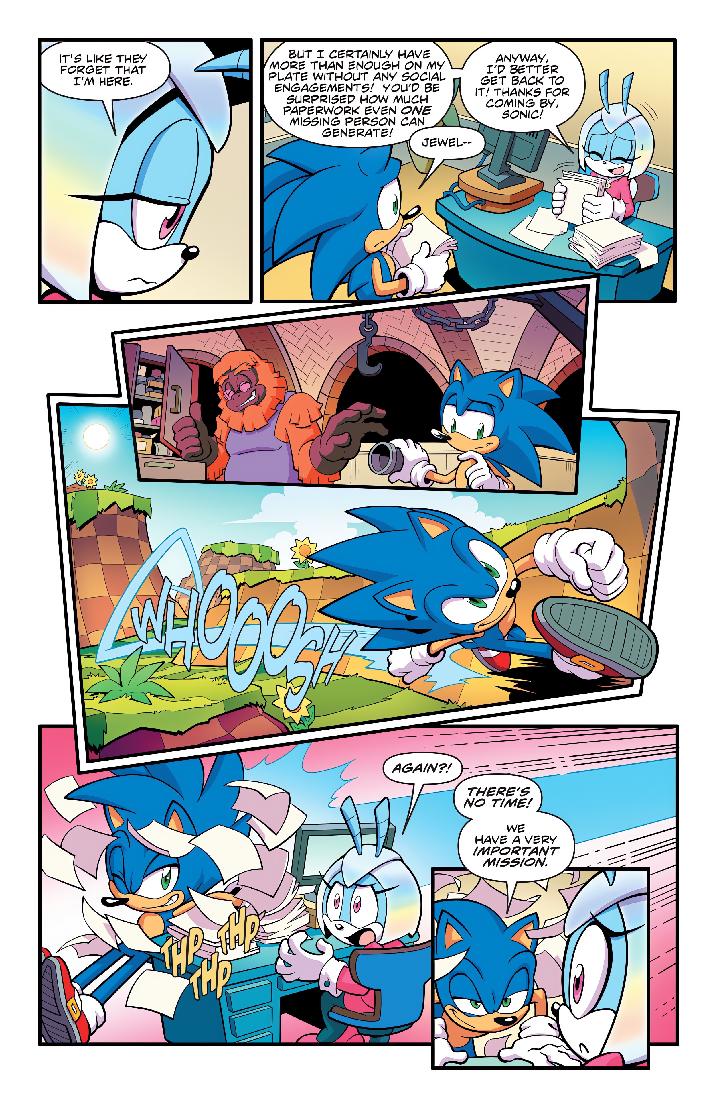 Read online IDW Endless Summer Sonic the Hedgehog comic -  Issue # Full - 5