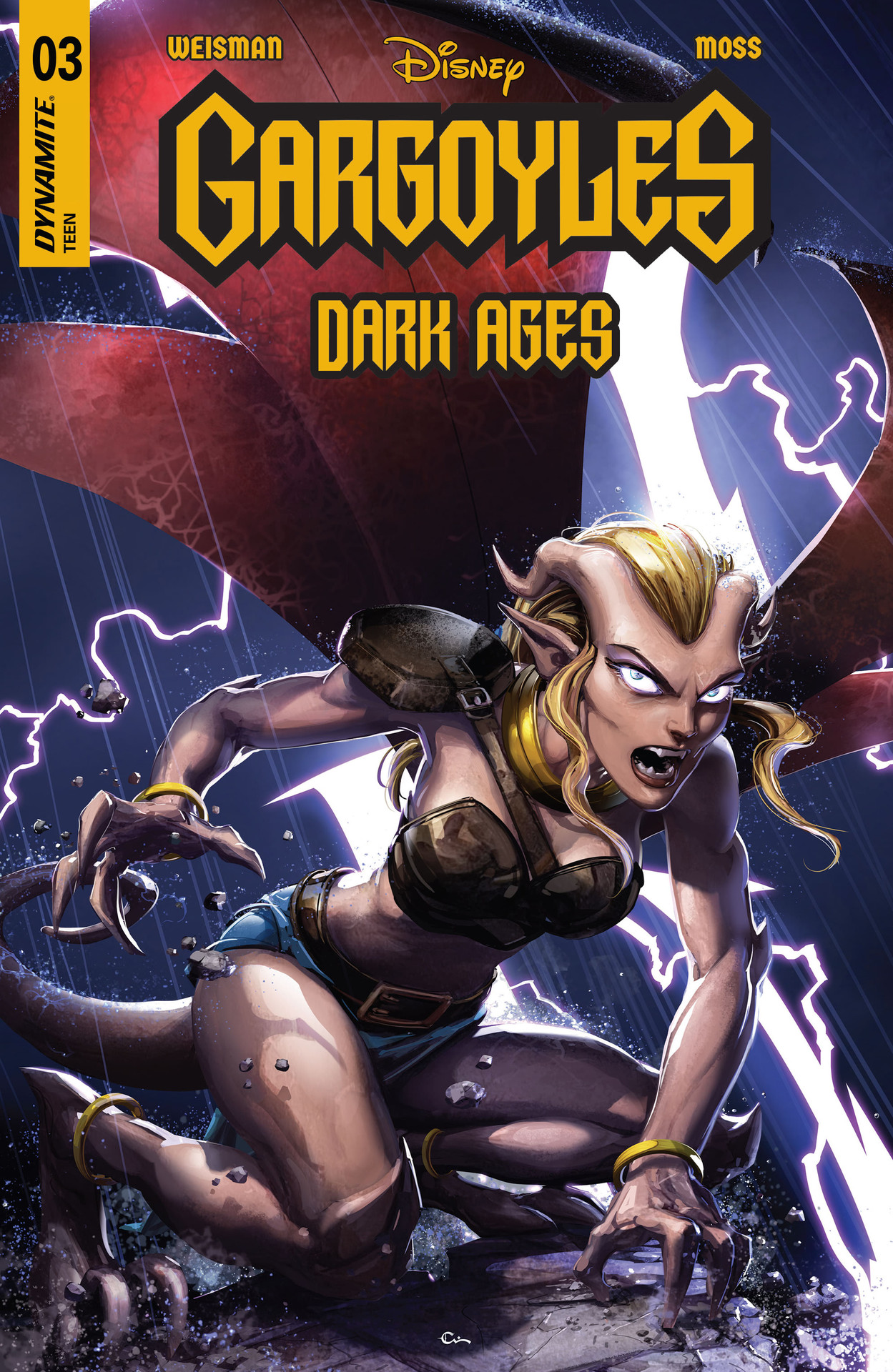 Read online Gargoyles: Dark Ages comic -  Issue #3 - 1