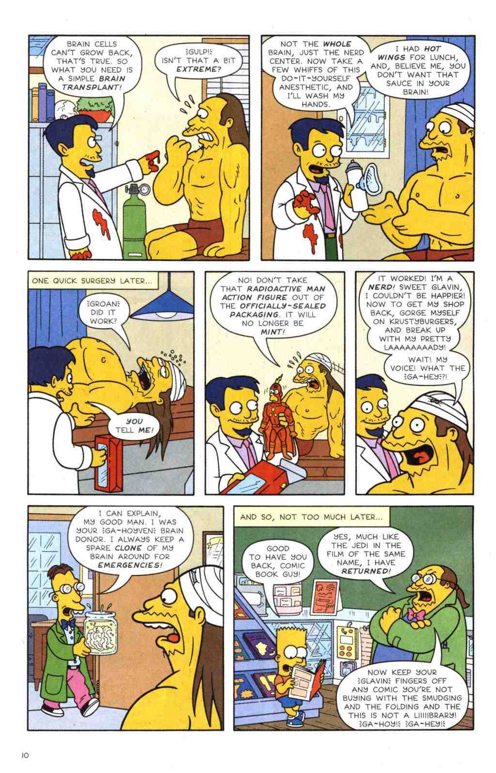 Read online Bongo Comics Free-For-All! comic -  Issue #2006 - 9