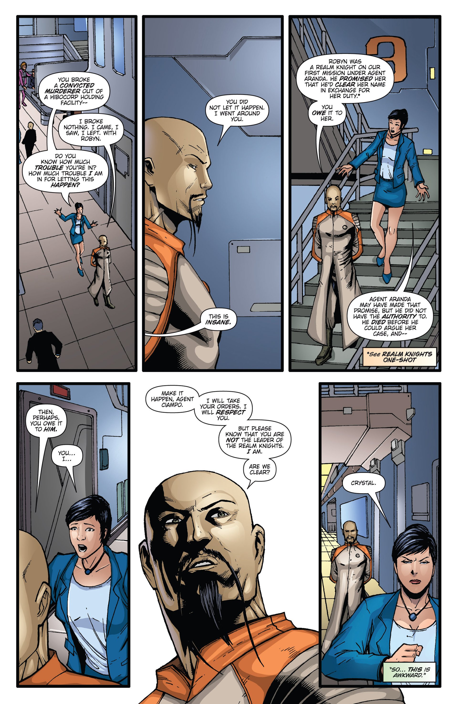 Read online Grimm Fairy Tales presents Realm Knights comic -  Issue #1 - 16