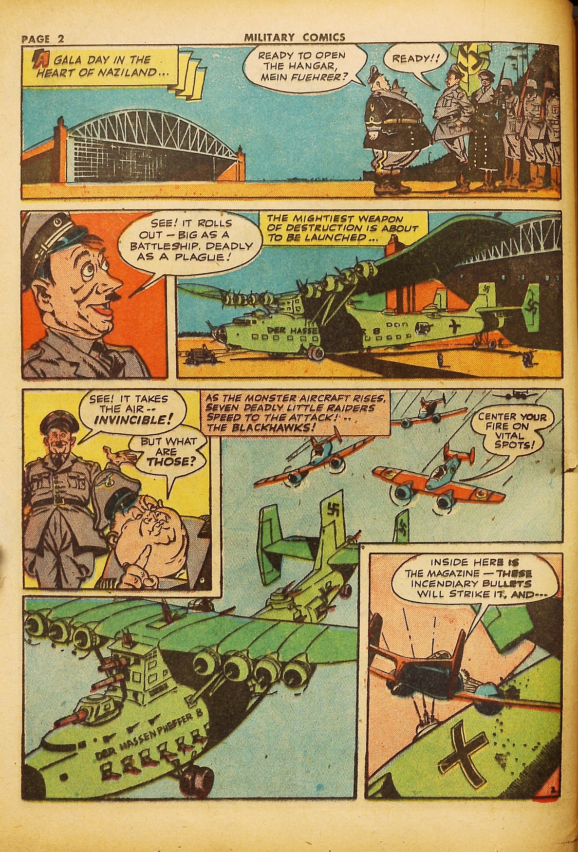 Read online Military Comics comic -  Issue #21 - 4