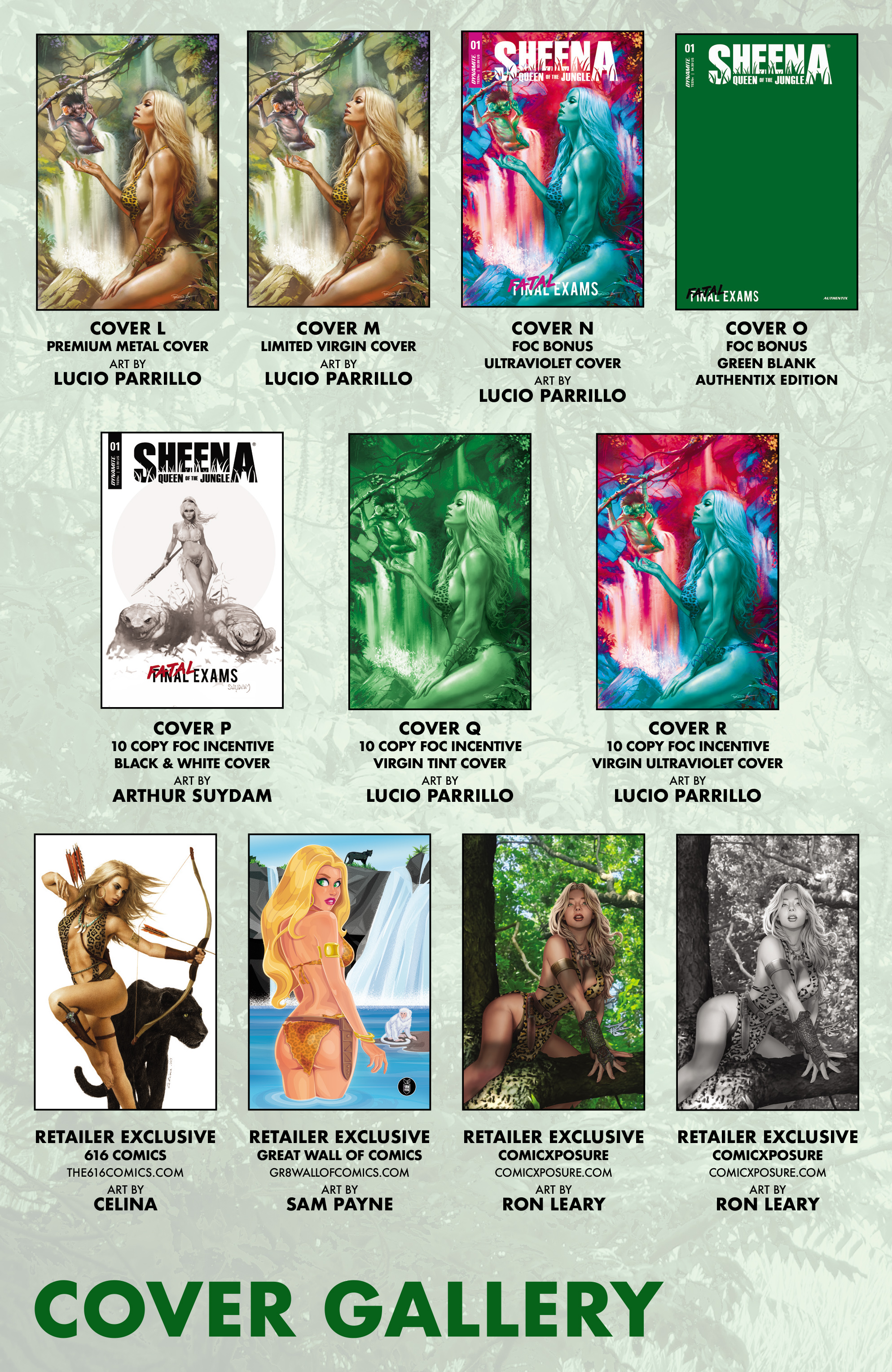 Read online Sheena Queen of the Jungle: Fatal Exams comic -  Issue #1 - 30