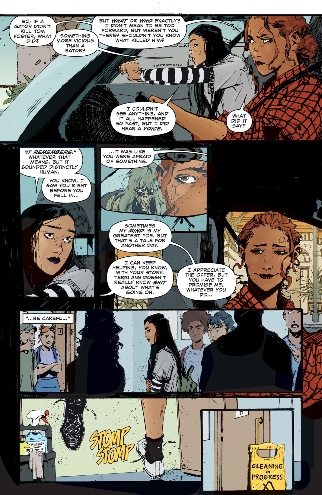Read online Dark Spaces: Good Deeds comic -  Issue #3 - 16