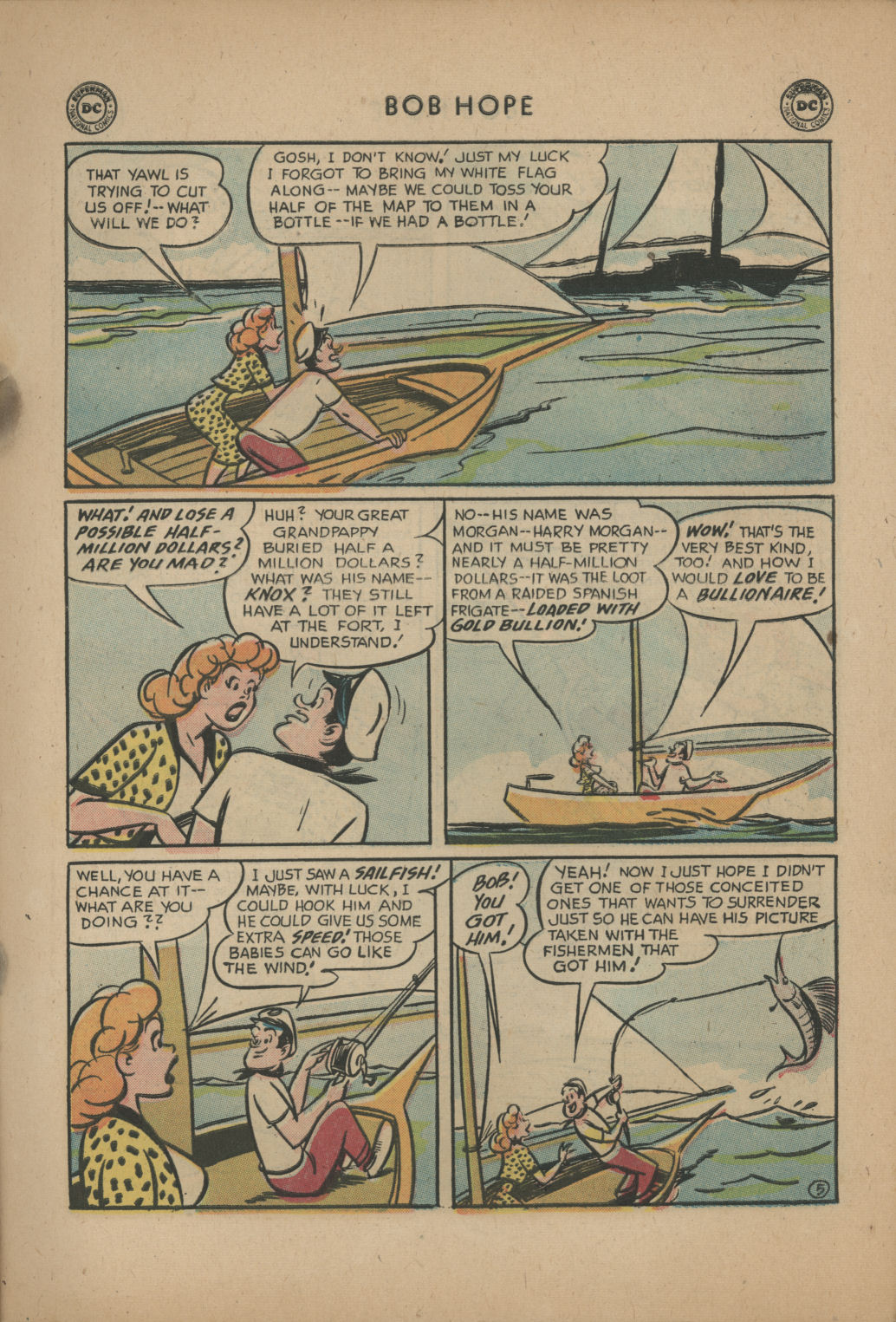 Read online The Adventures of Bob Hope comic -  Issue #45 - 7