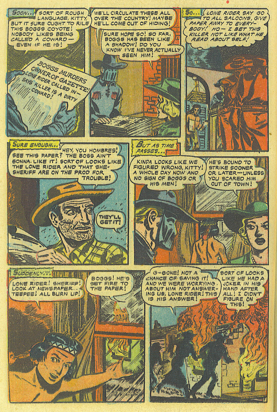 Read online The Lone Rider comic -  Issue #17 - 21