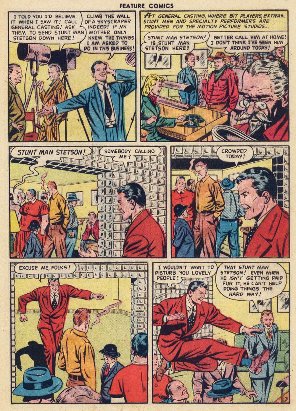 Read online Feature Comics comic -  Issue #140 - 5