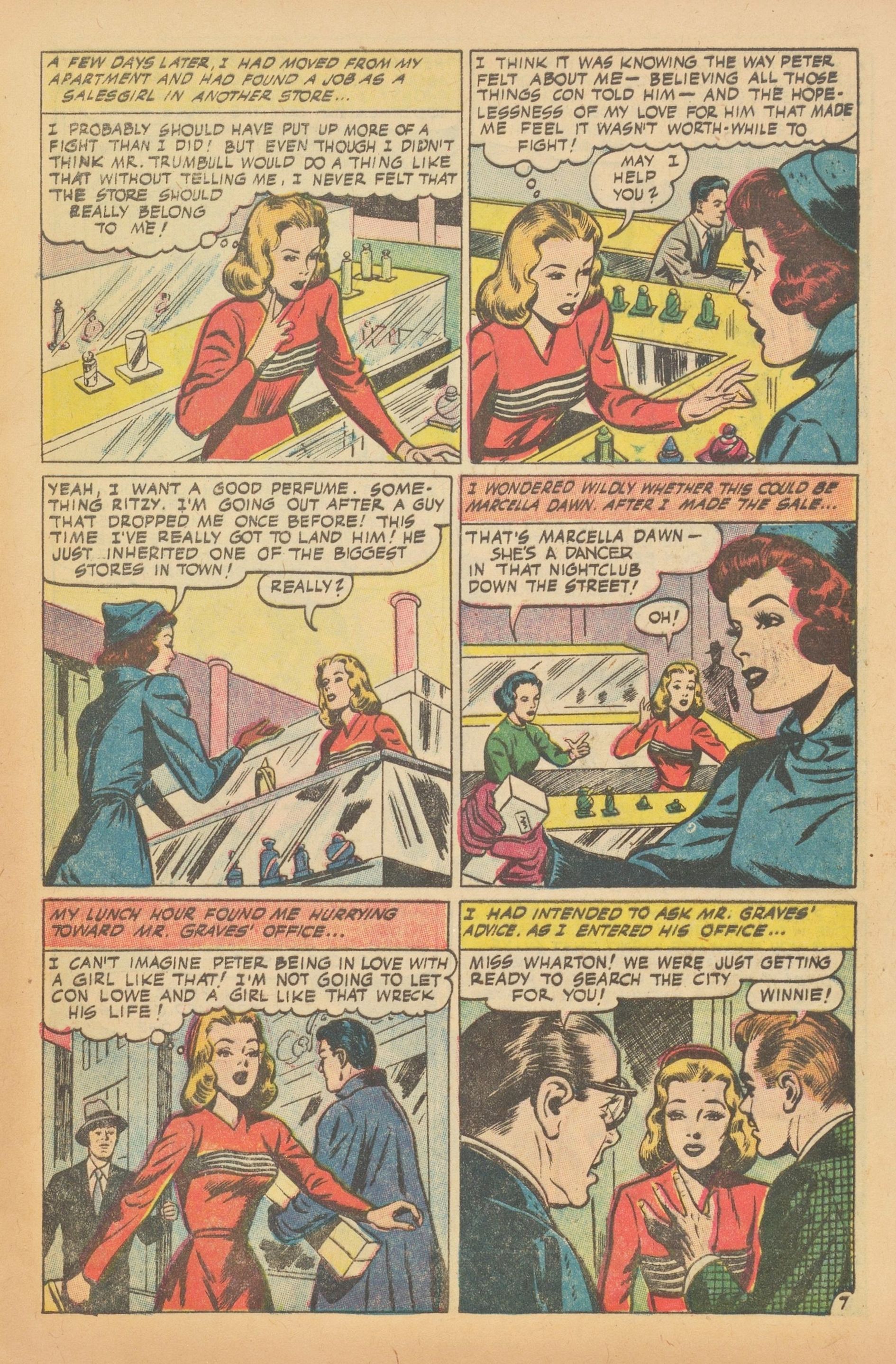 Read online Glamorous Romances comic -  Issue #86 - 9