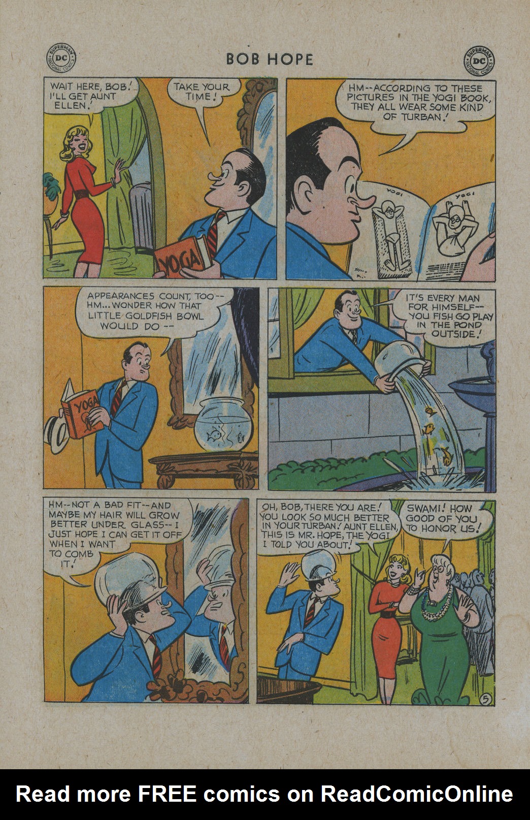 Read online The Adventures of Bob Hope comic -  Issue #52 - 7