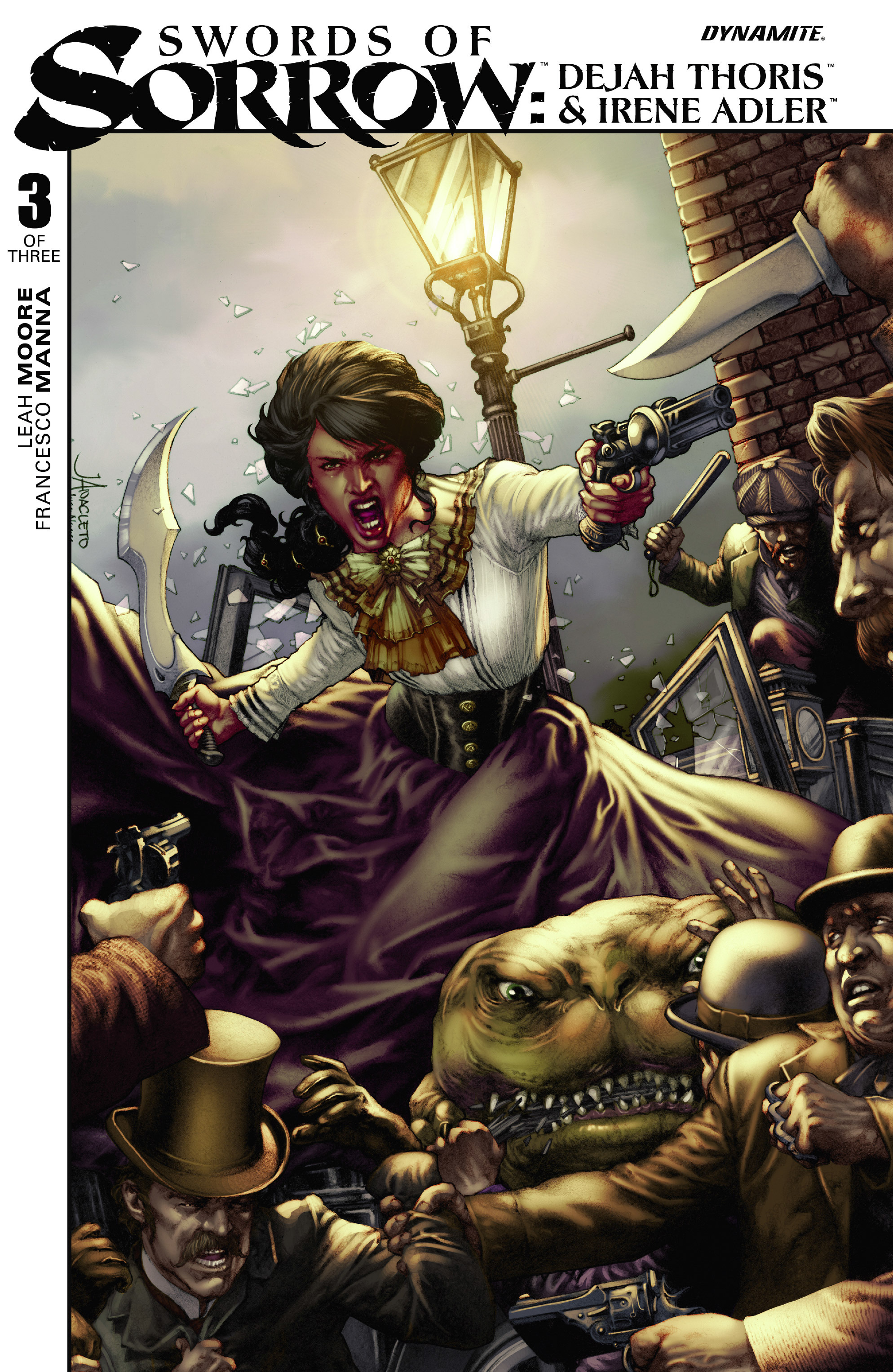 Read online Swords of Sorrow: Dejah Thoris & Irene Adler comic -  Issue #3 - 1