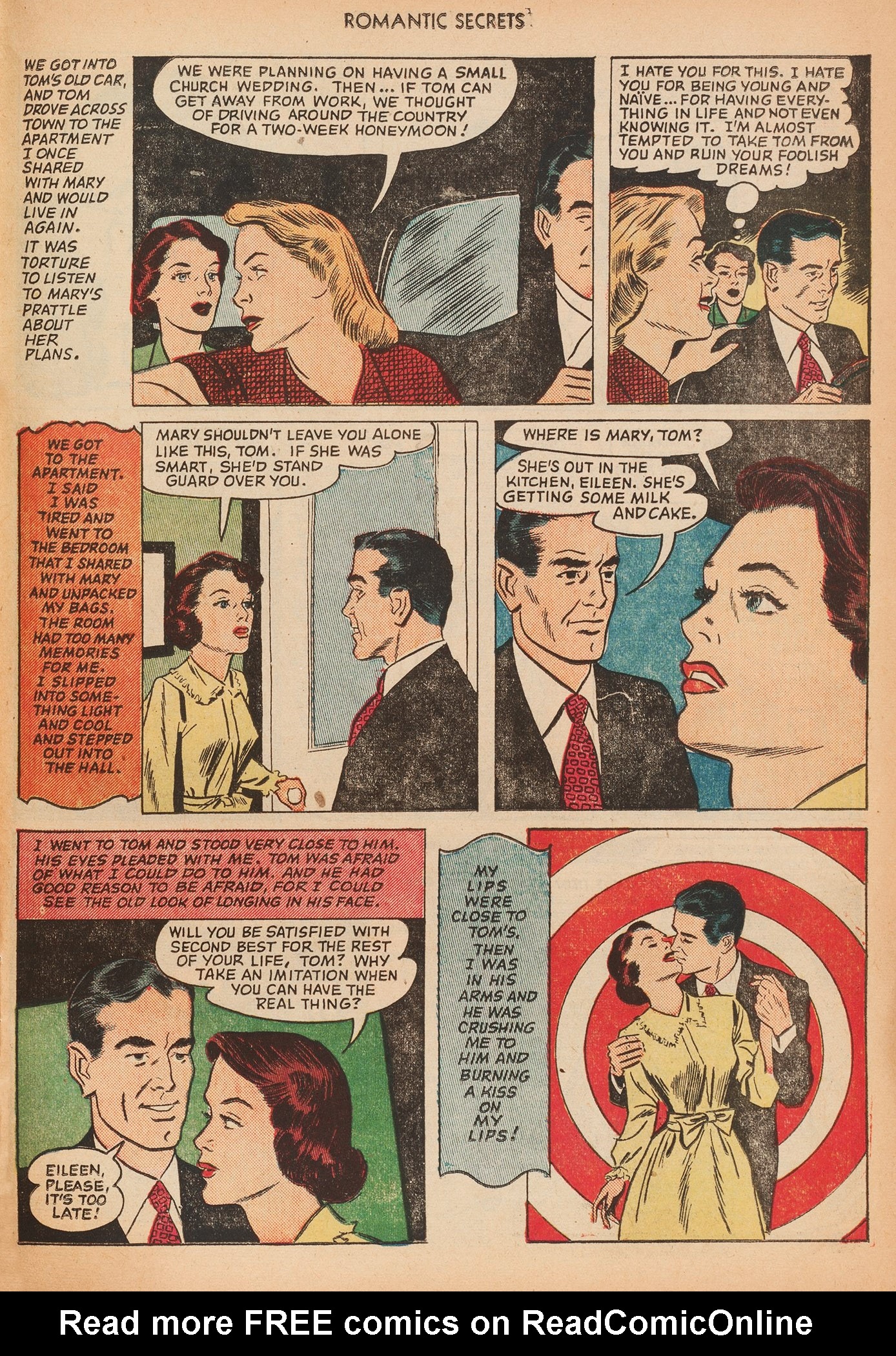 Read online Romantic Secrets comic -  Issue #28 - 29