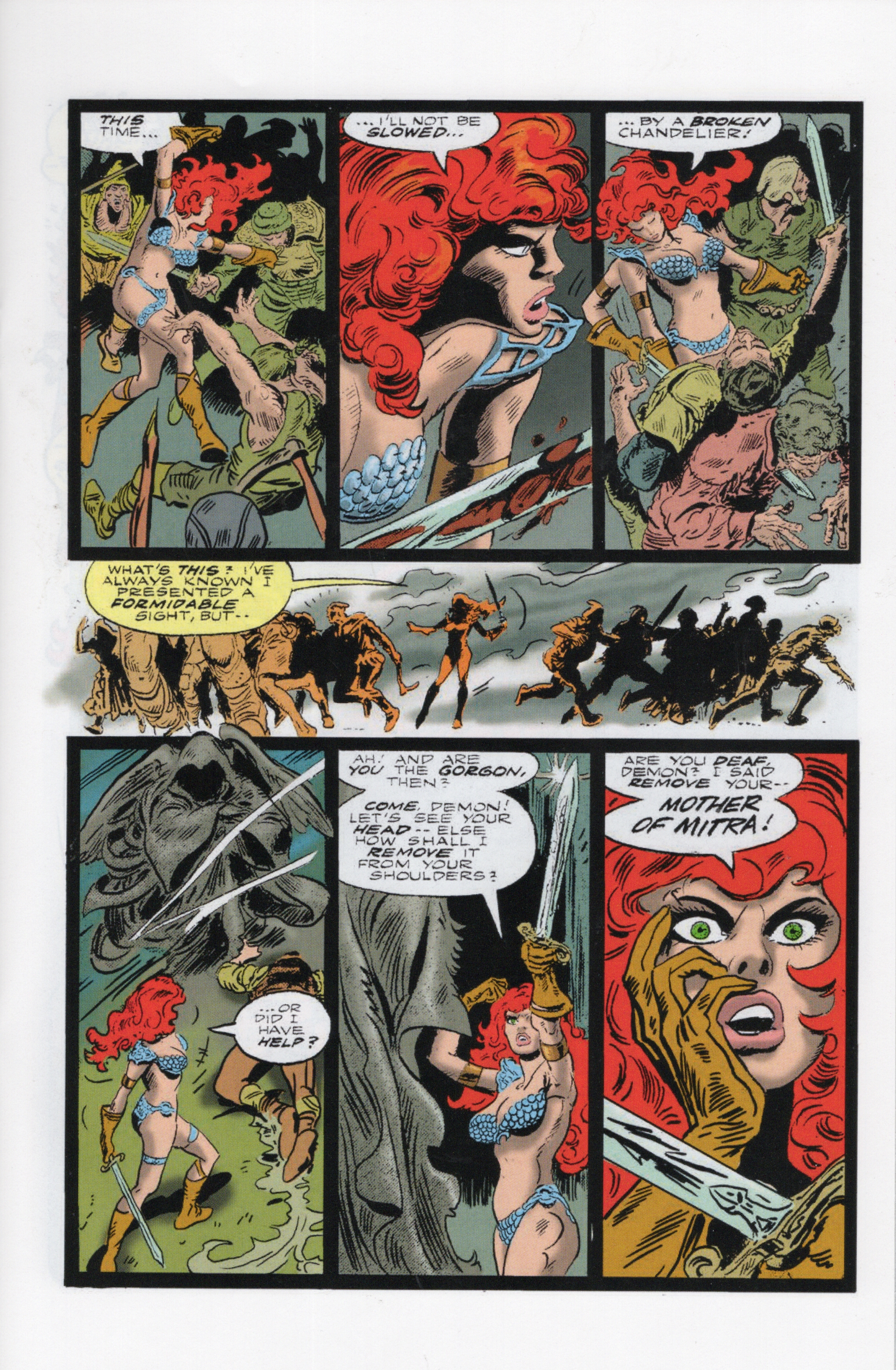 Read online Free Comic Book Day 2022 comic -  Issue # Dynamite Red Sonja - 13