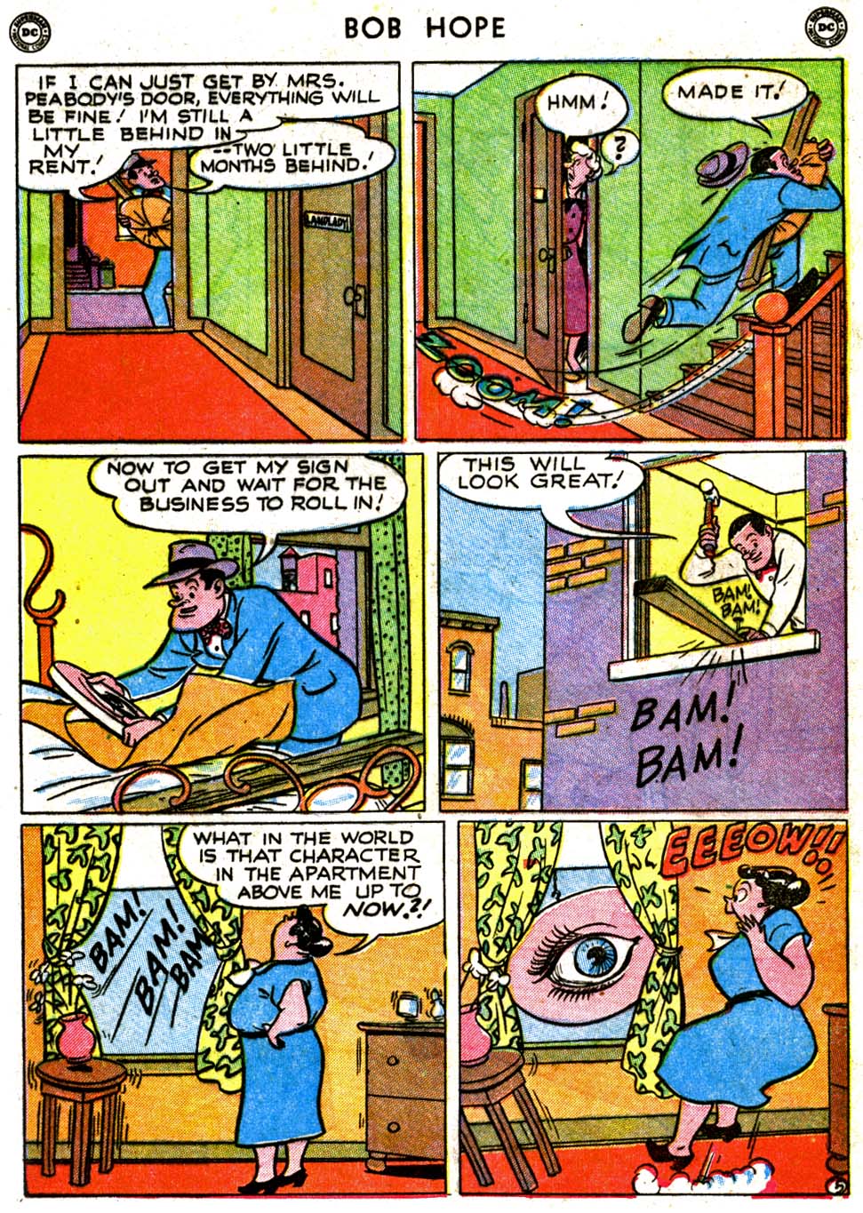 Read online The Adventures of Bob Hope comic -  Issue #4 - 7