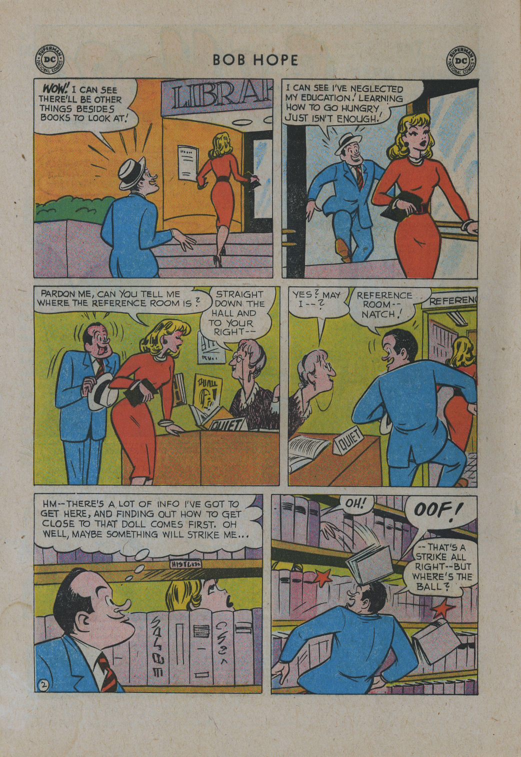 Read online The Adventures of Bob Hope comic -  Issue #52 - 4