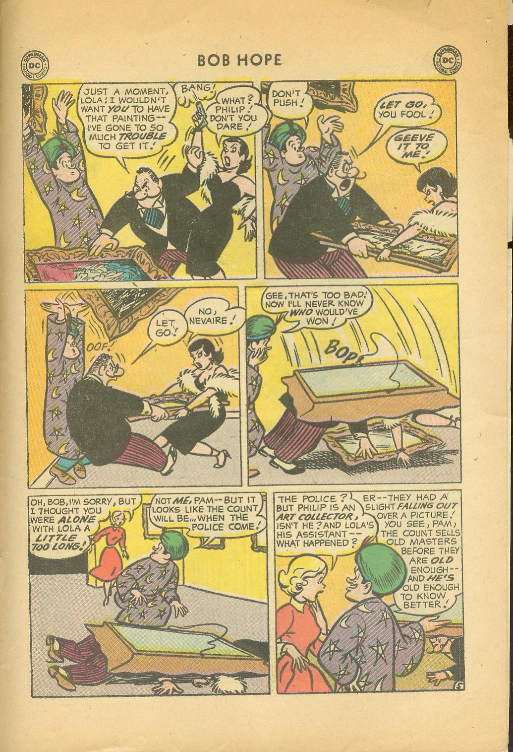Read online The Adventures of Bob Hope comic -  Issue #40 - 31