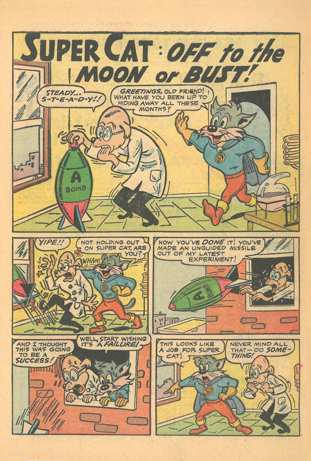 Read online Super Cat comic -  Issue #4 - 3