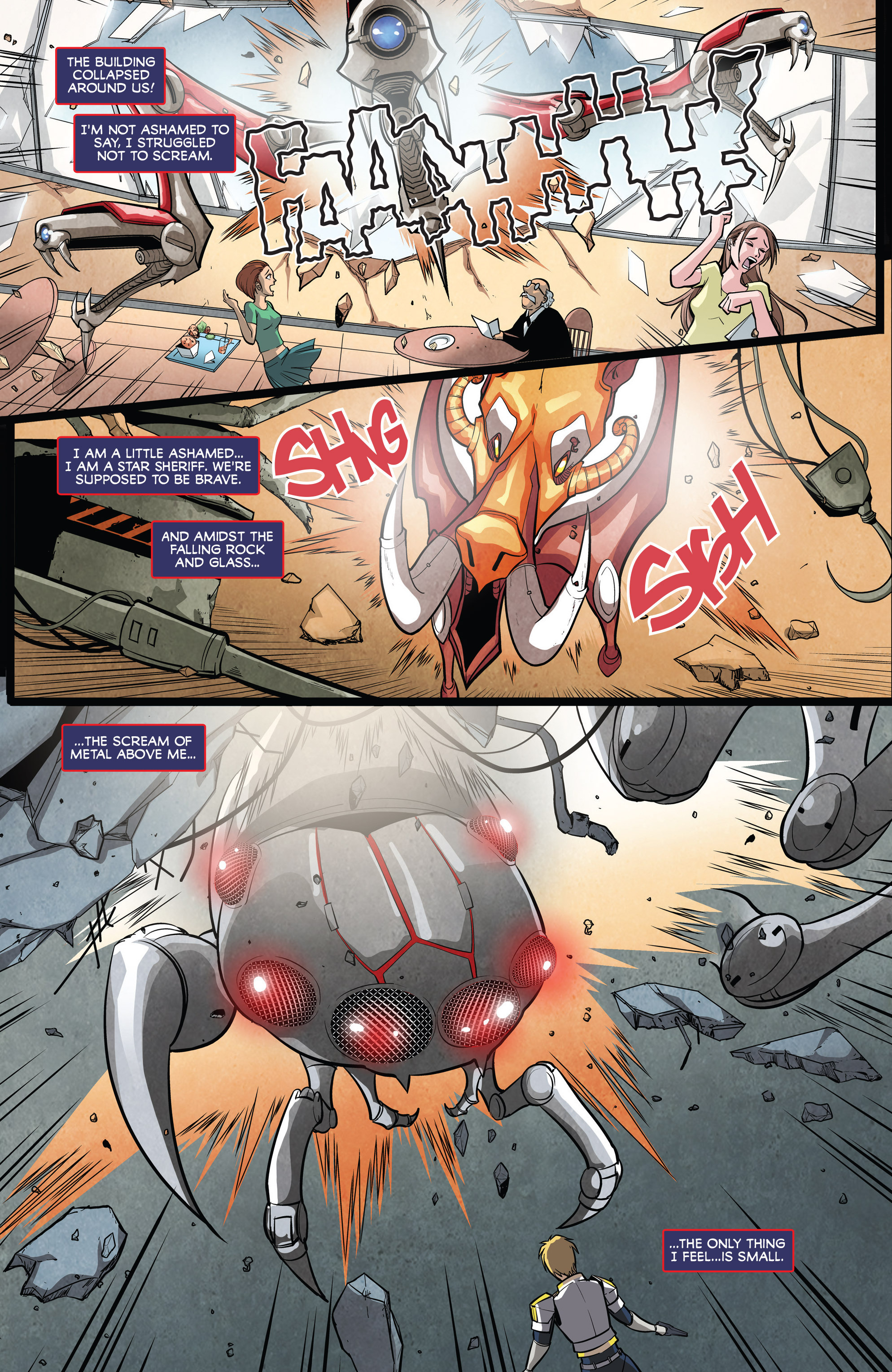 Read online Saber Rider and the Star Sheriffs comic -  Issue #3 - 10