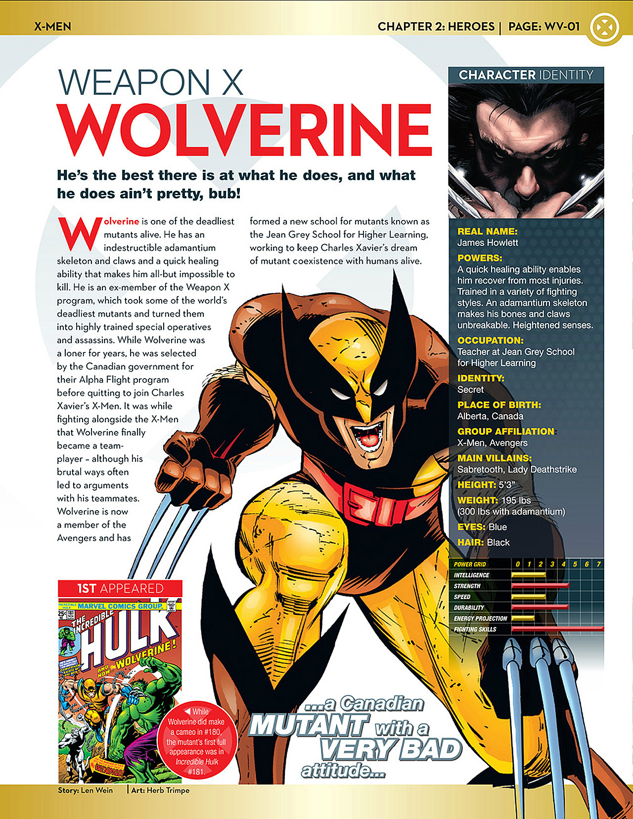 Read online Marvel Fact Files comic -  Issue #1 - 3