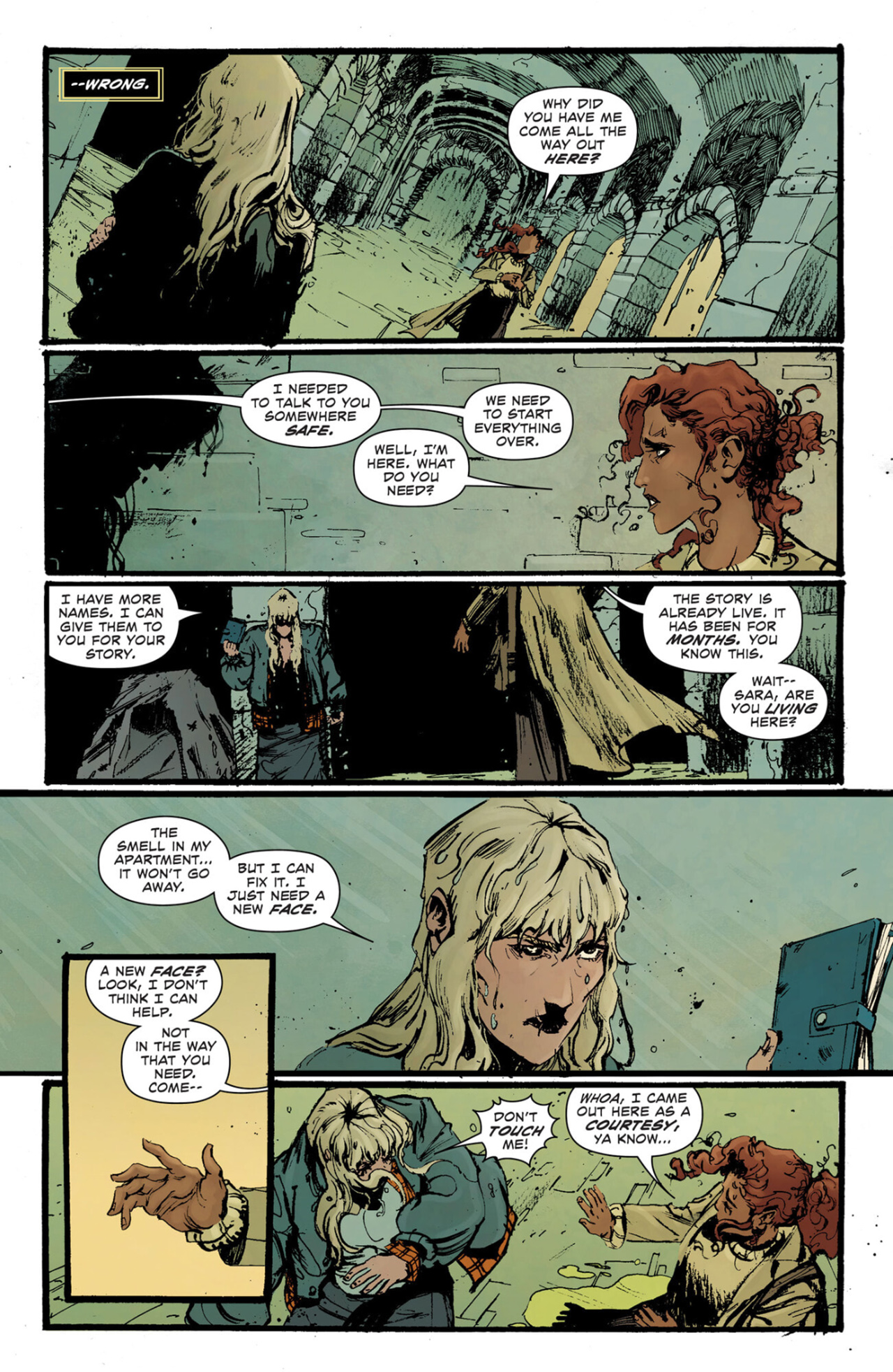 Read online Dark Spaces: Good Deeds comic -  Issue #3 - 4