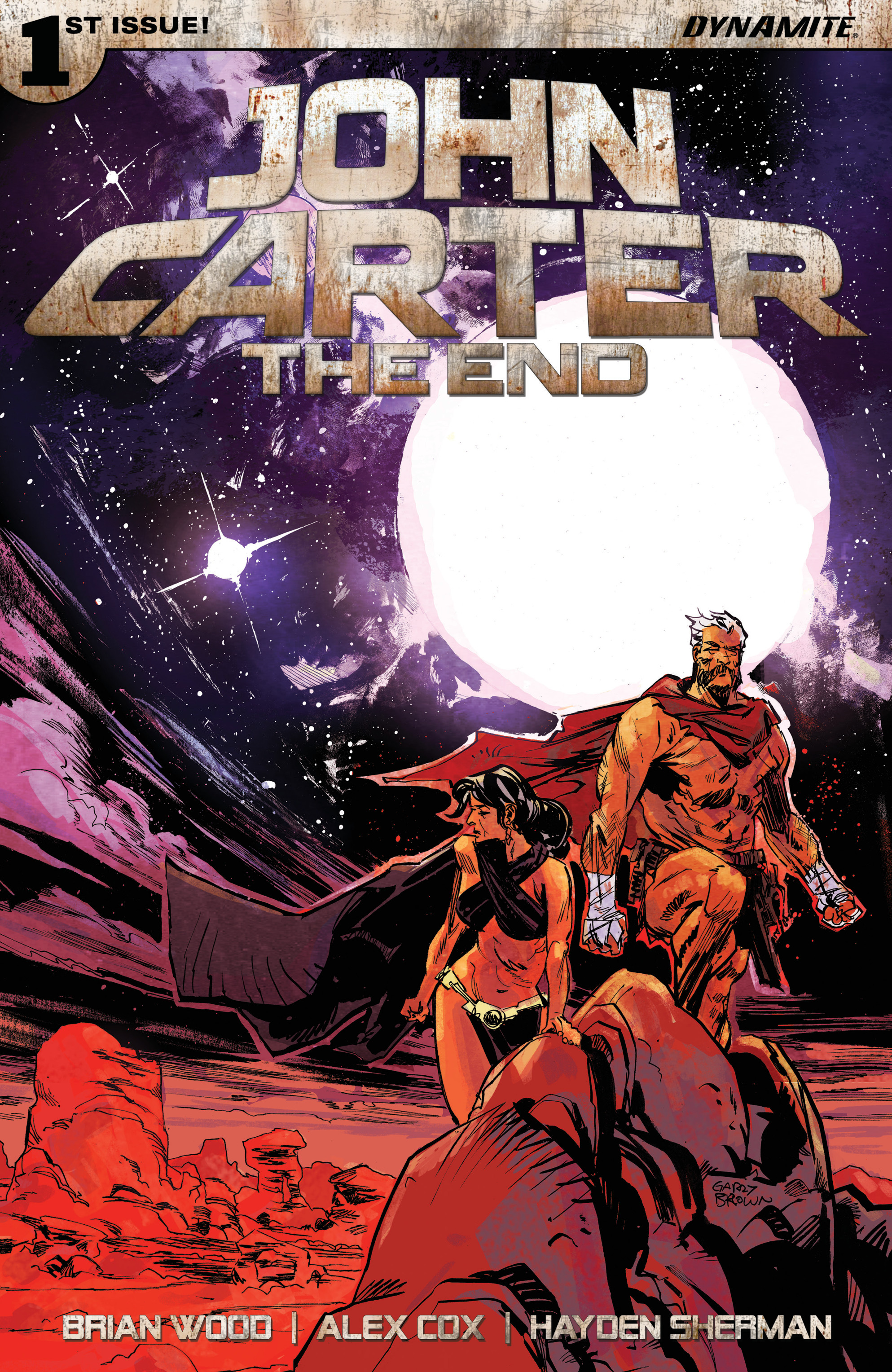 Read online John Carter: The End comic -  Issue #1 - 1