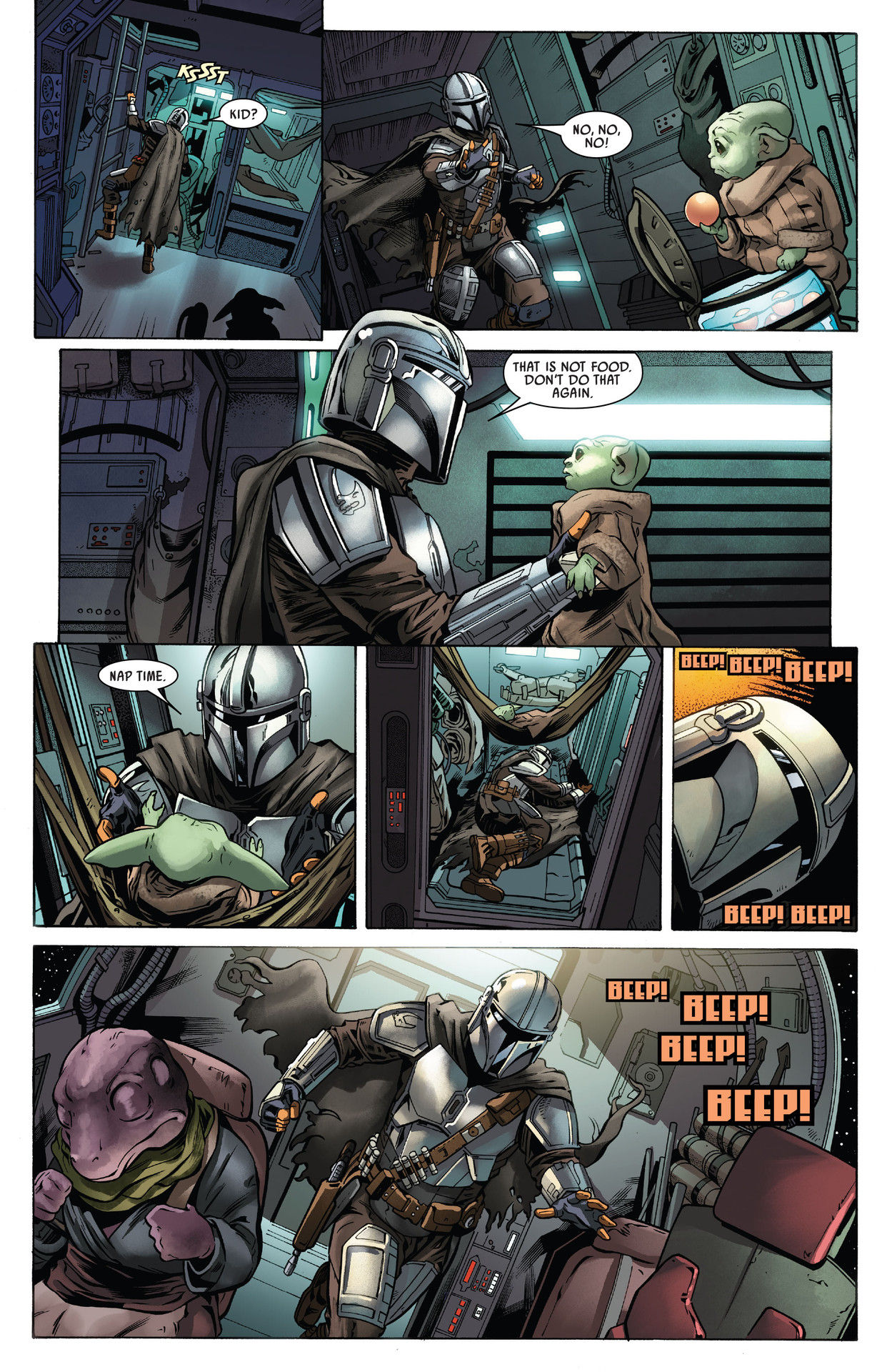 Read online Star Wars: The Mandalorian Season 2 comic -  Issue #2 - 14