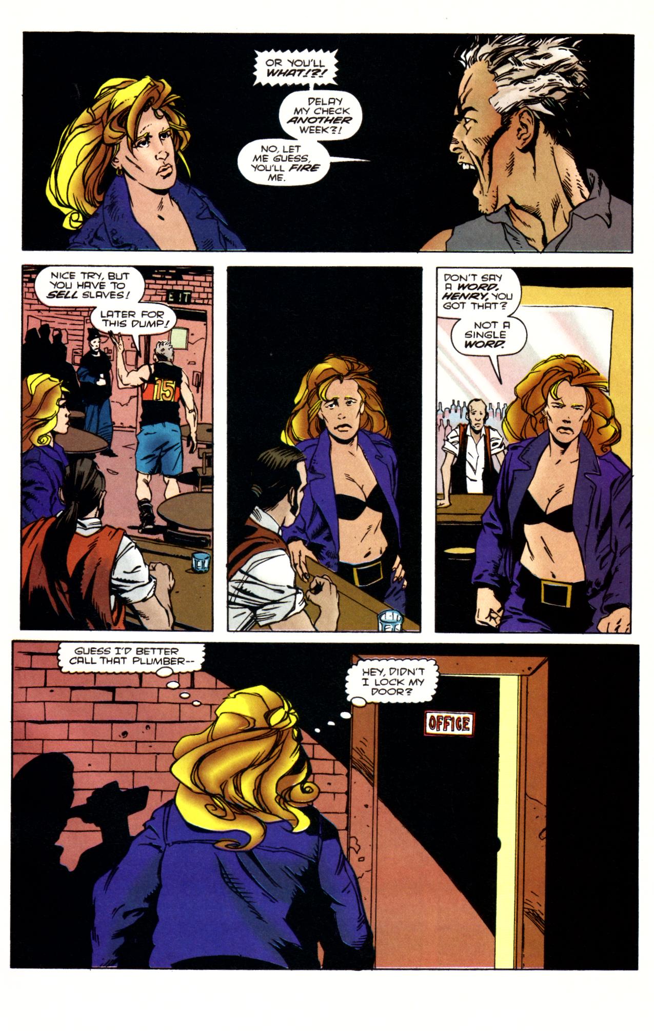 Read online Barb Wire (1994) comic -  Issue #8 - 12