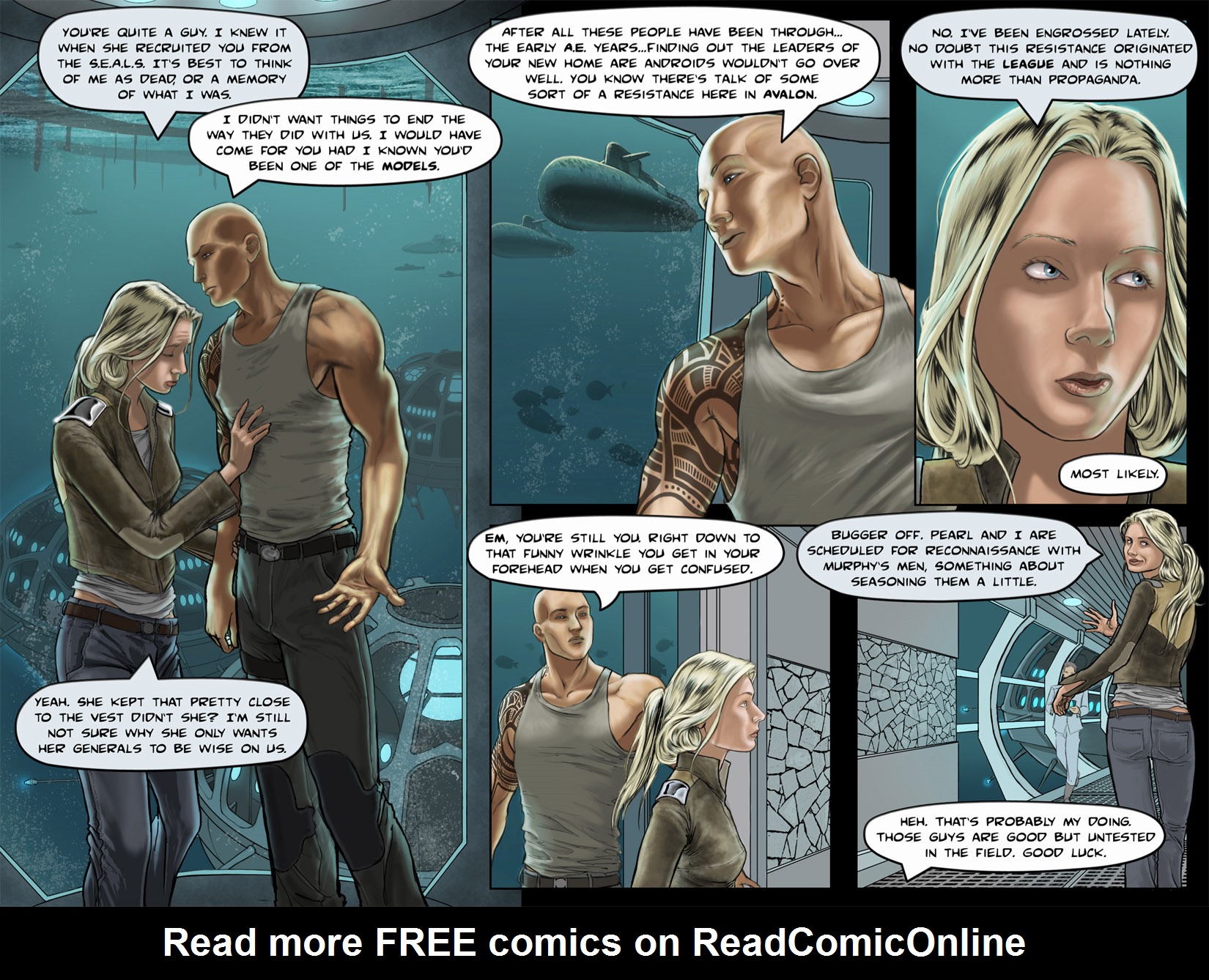 Read online Azure comic -  Issue #4 - 13
