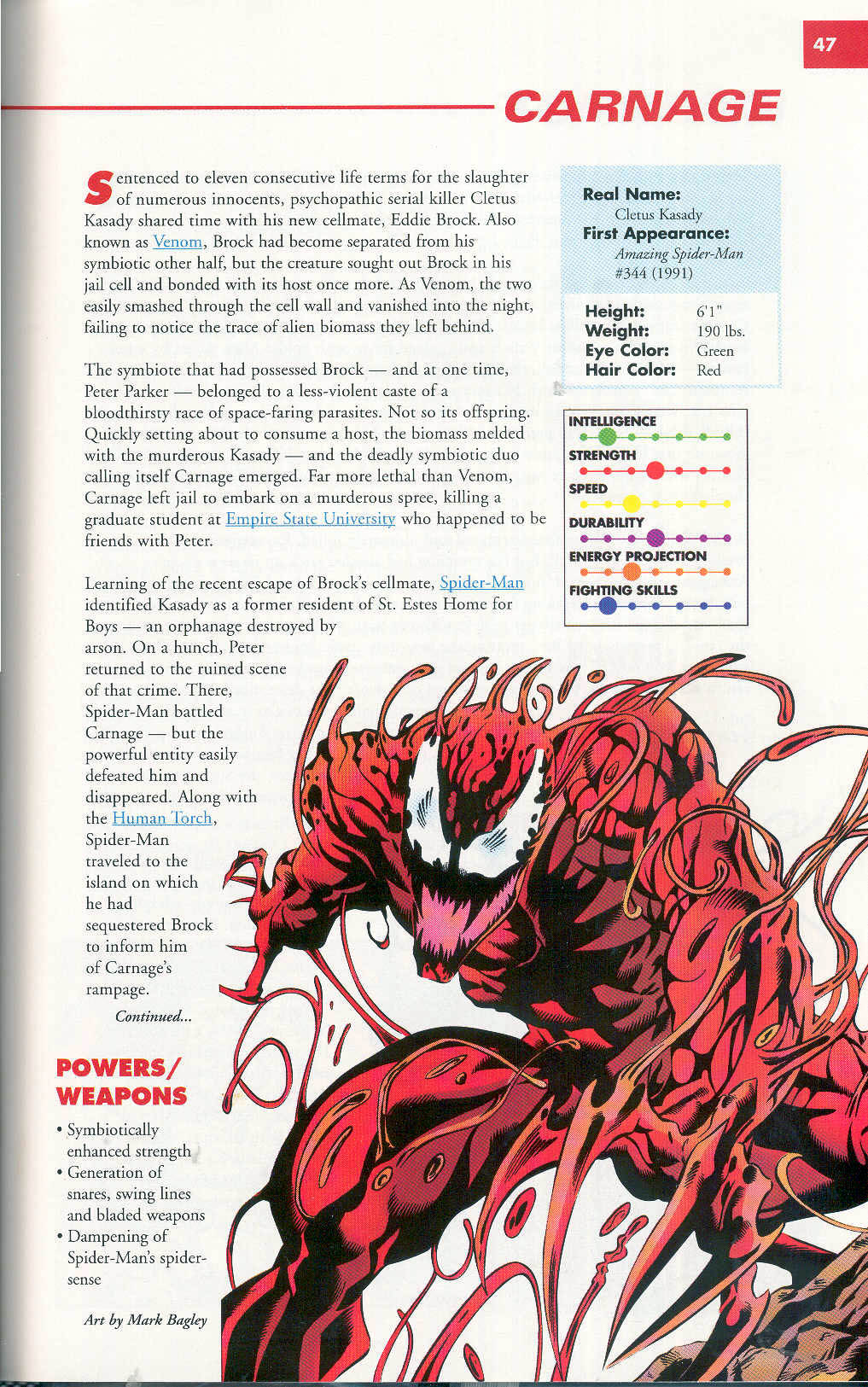 Read online Marvel Encyclopedia comic -  Issue # TPB 4 - 48