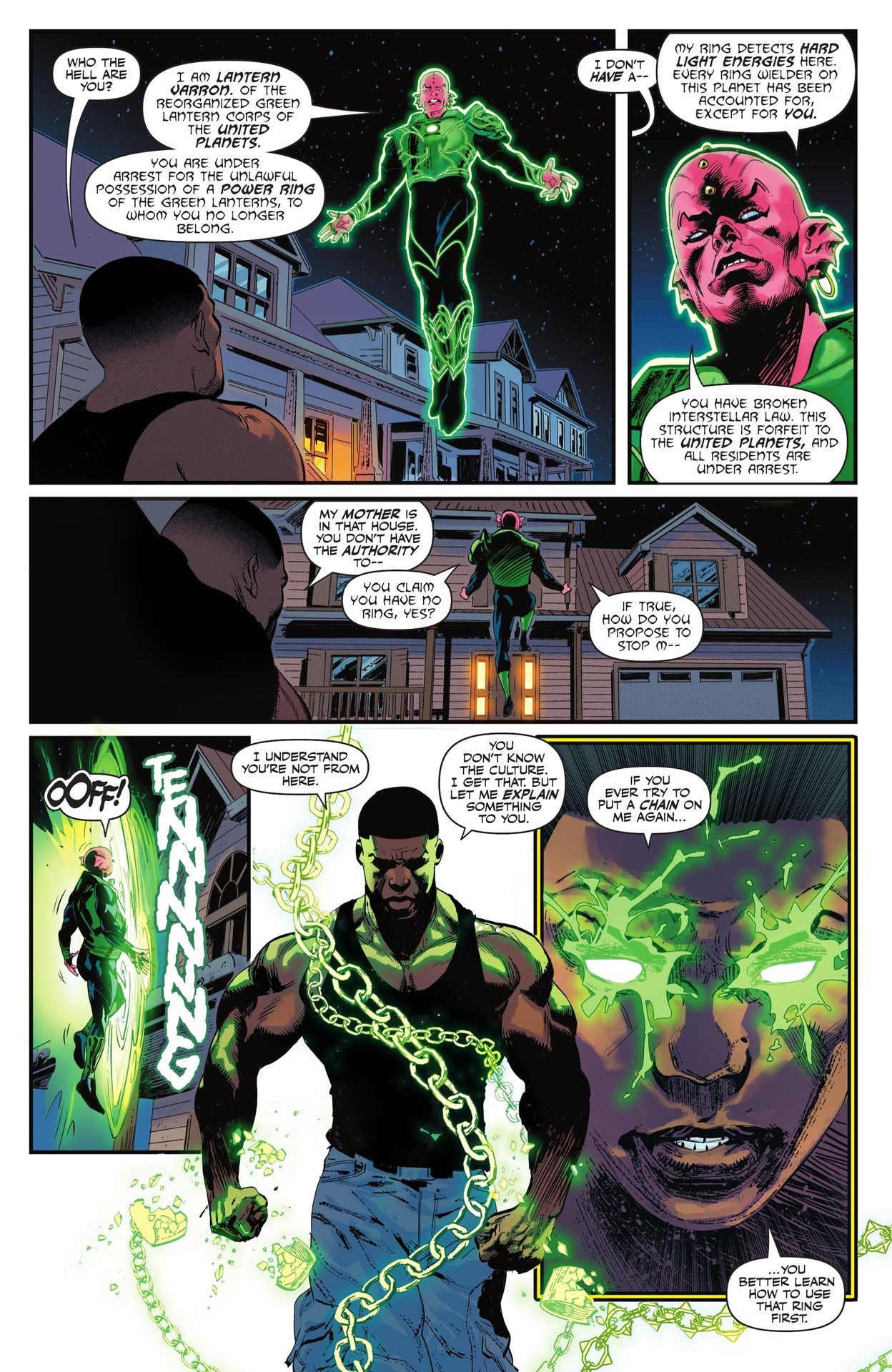 Read online Green Lantern: War Journal comic -  Issue #1 - 14