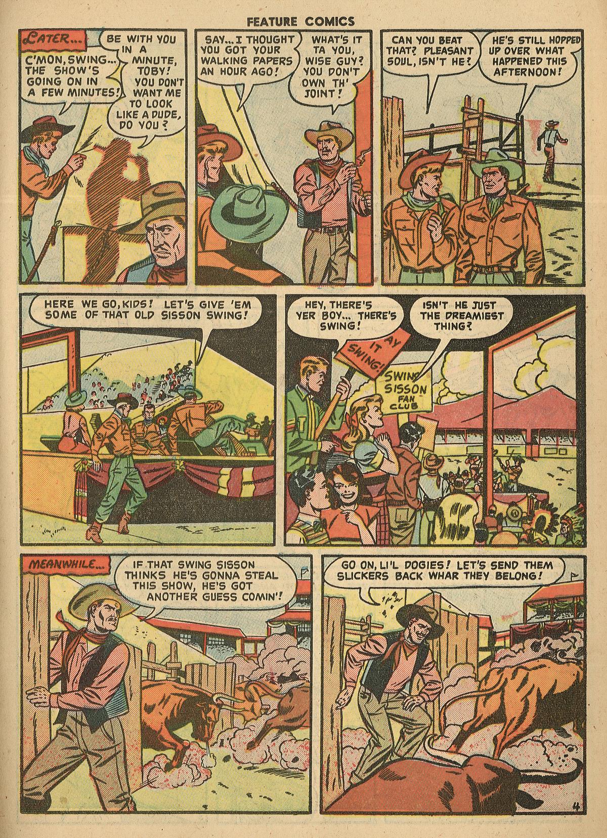 Read online Feature Comics comic -  Issue #142 - 23