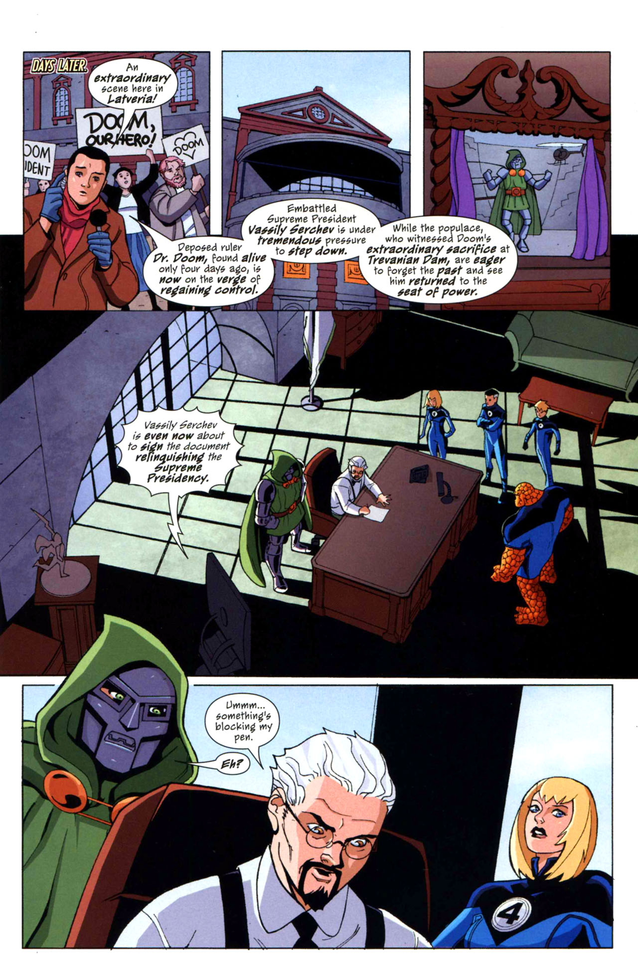 Read online Marvel Adventures Fantastic Four comic -  Issue #42 - 18
