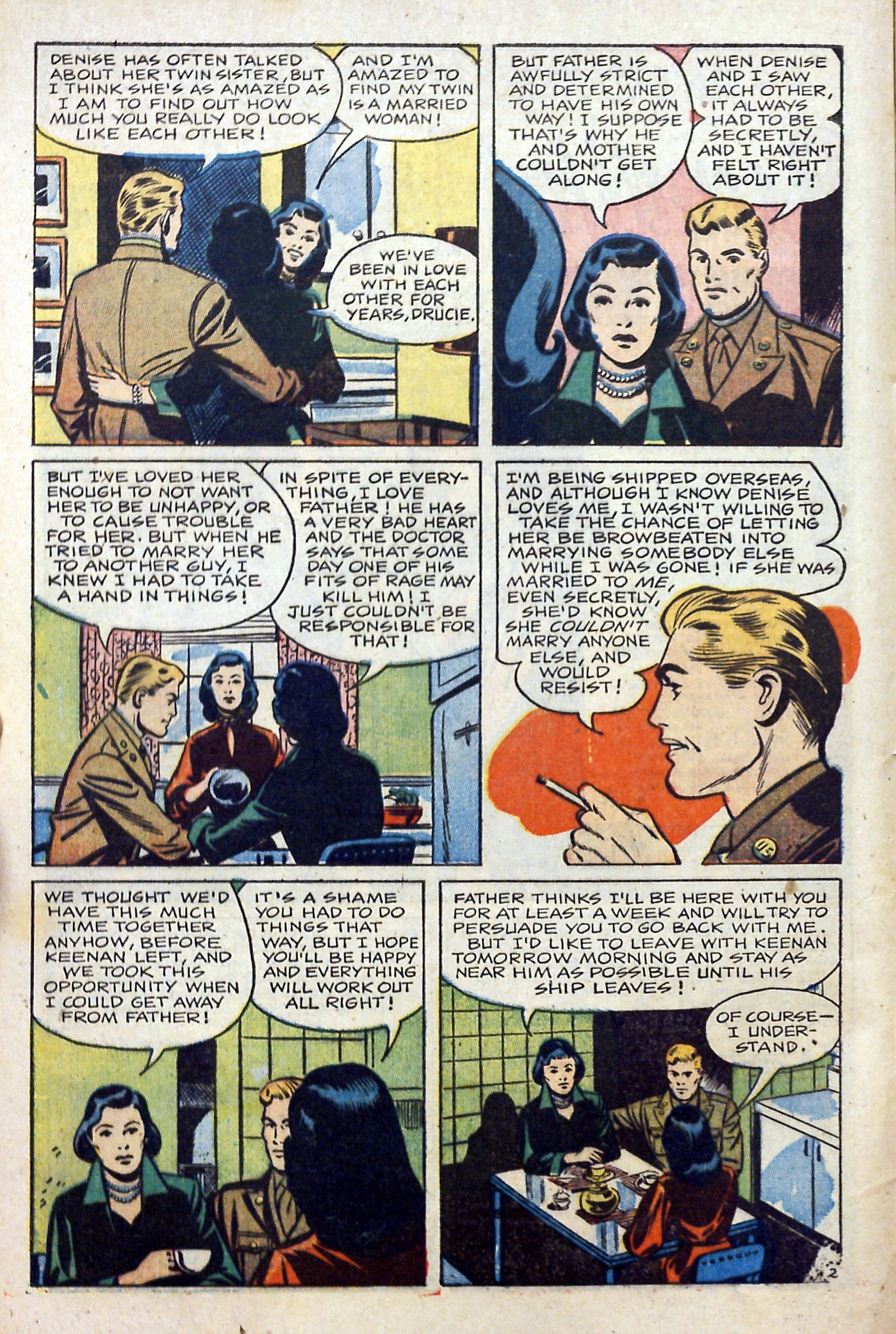 Read online Glamorous Romances comic -  Issue #61 - 4