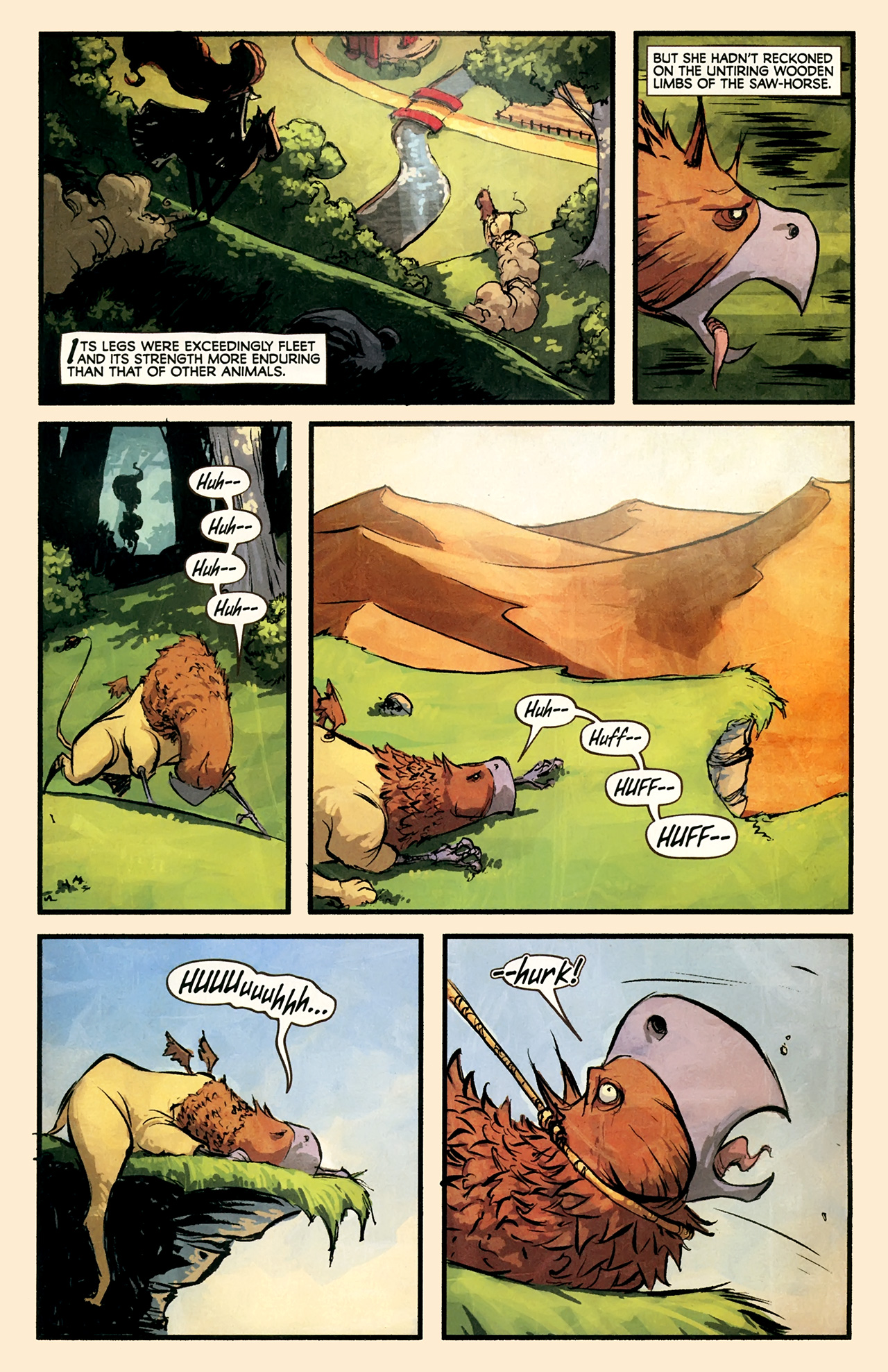 Read online The Marvelous Land of Oz comic -  Issue #8 - 9