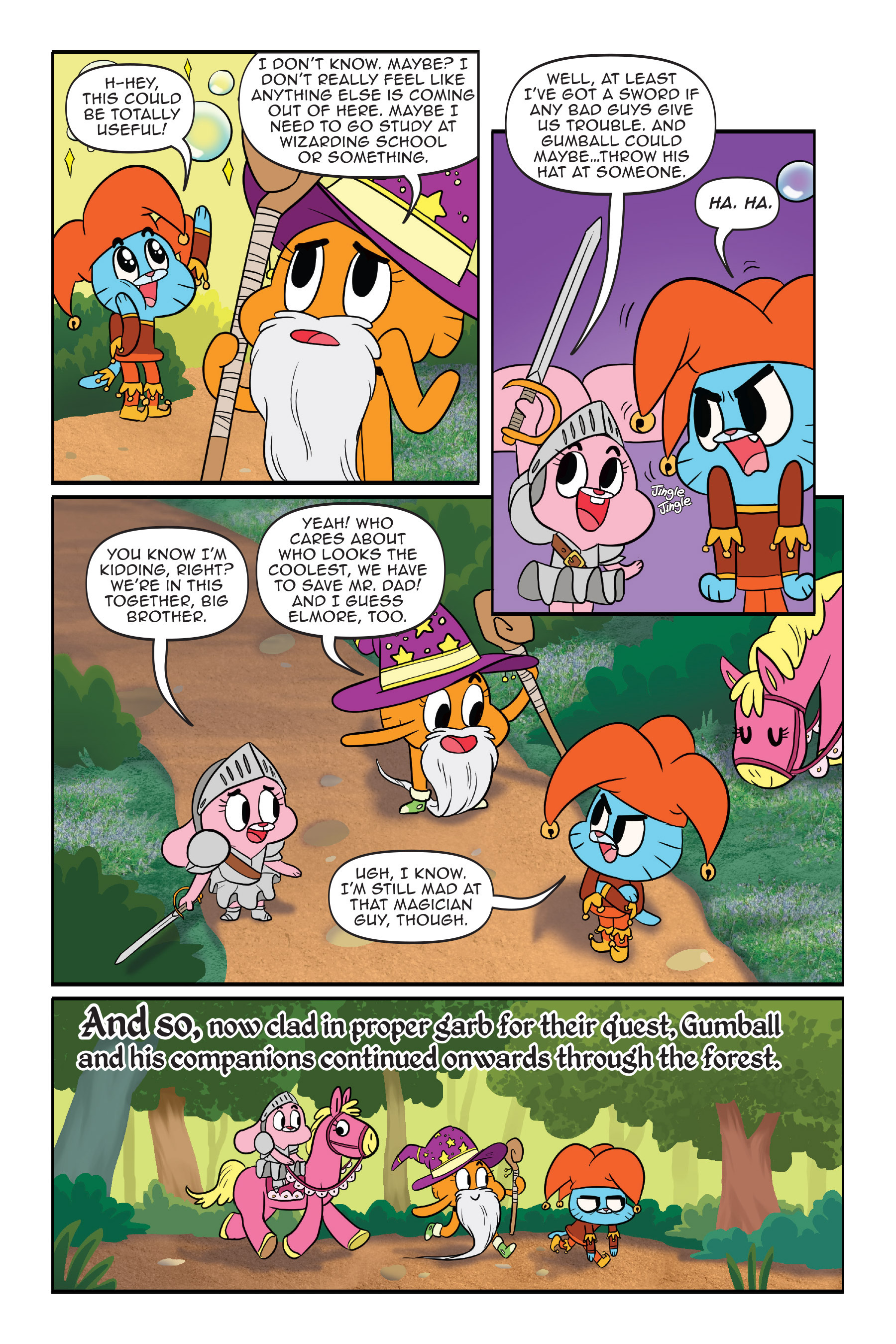 Read online The Amazing World of Gumball: Fairy Tale Trouble comic -  Issue # Full - 52