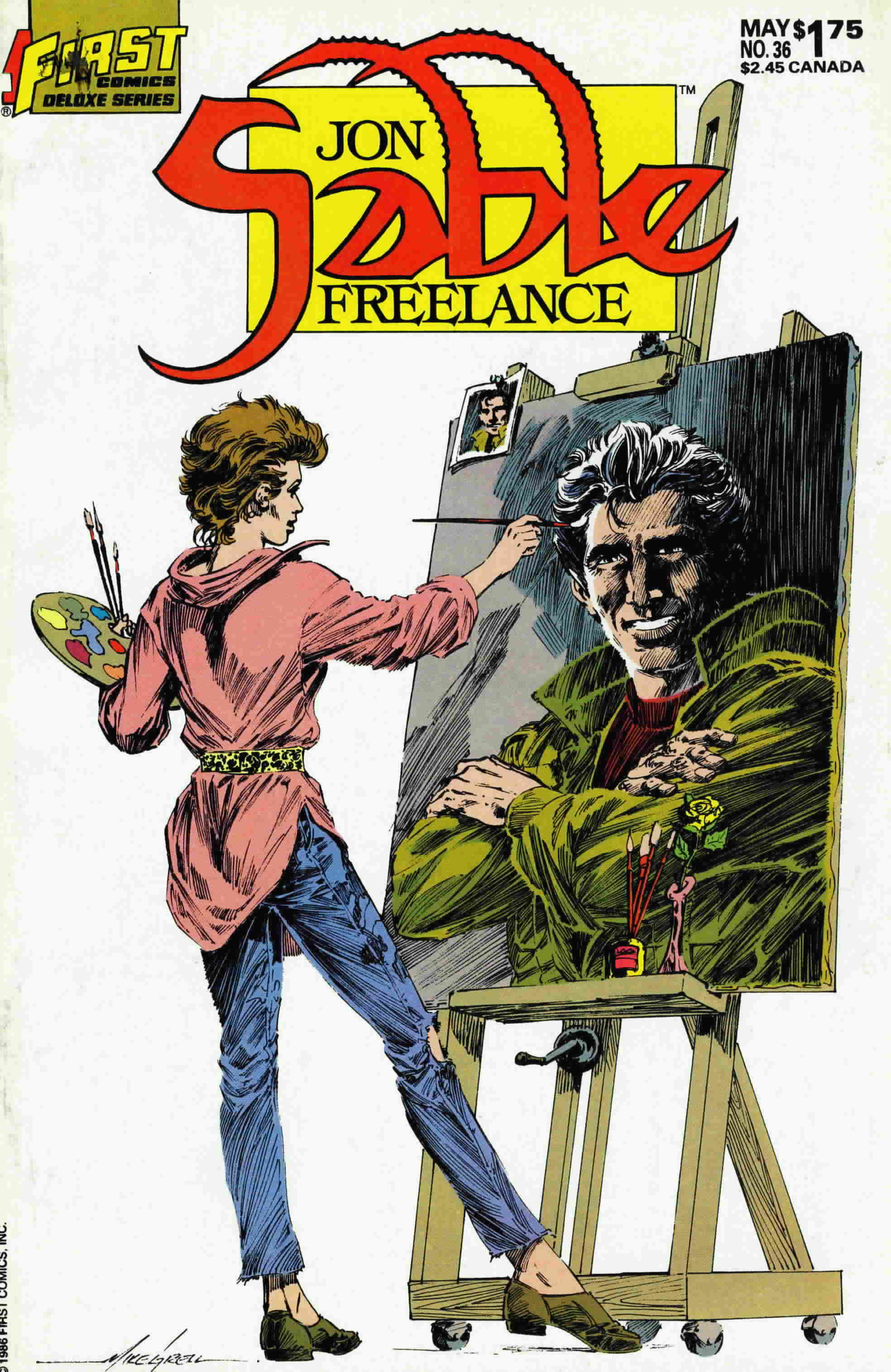 Read online Jon Sable, Freelance comic -  Issue #36 - 1