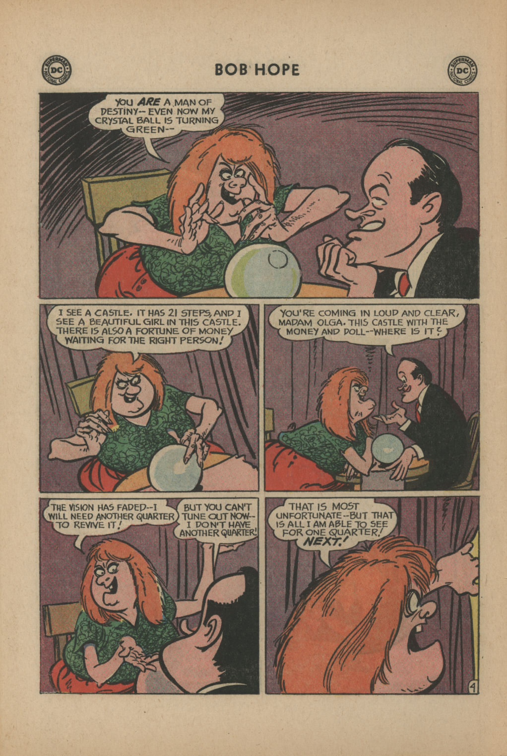 Read online The Adventures of Bob Hope comic -  Issue #87 - 6
