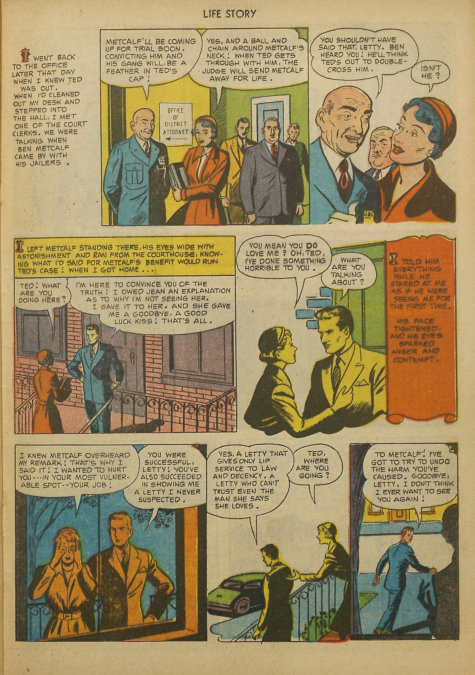 Read online Life Story comic -  Issue #43 - 21