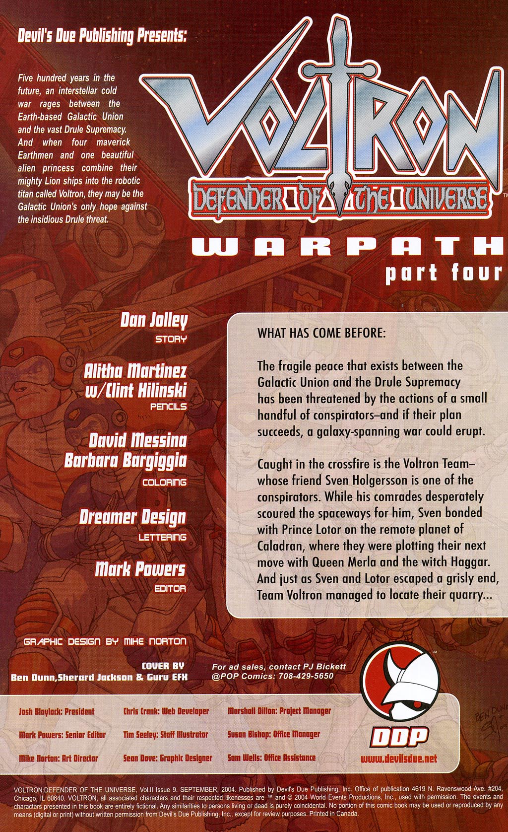 Read online Voltron: Defender of the Universe comic -  Issue #9 - 2