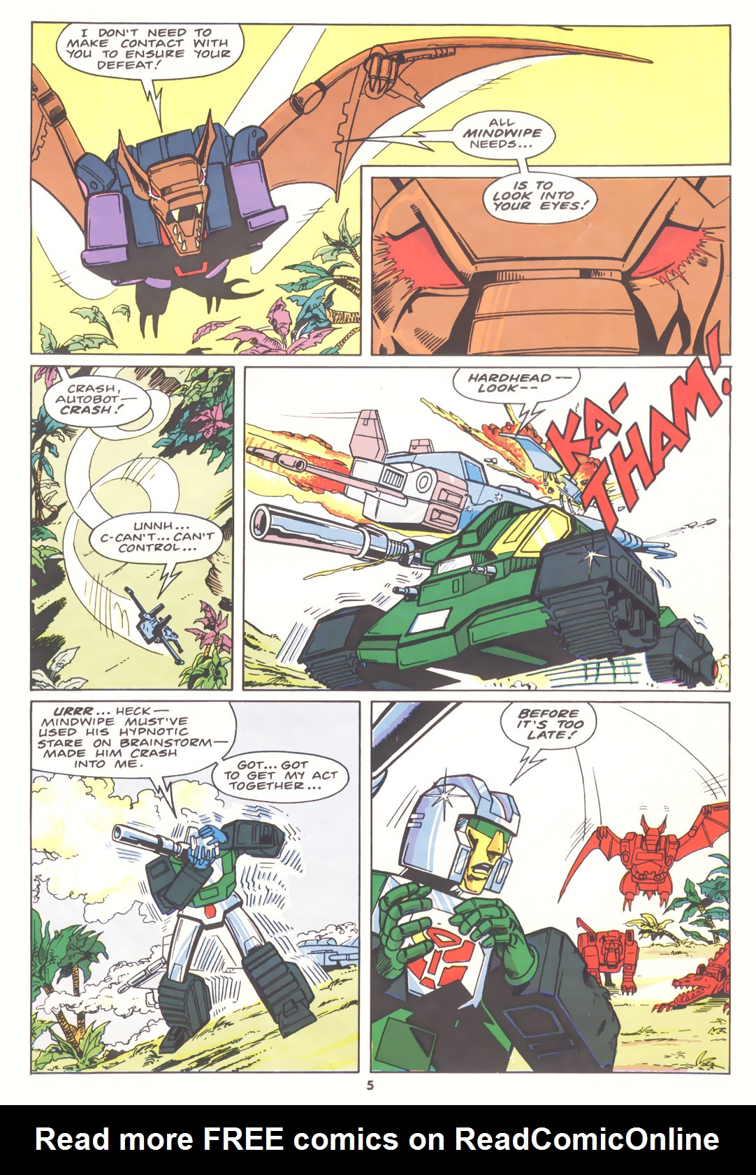 Read online The Transformers (UK) comic -  Issue #130 - 5