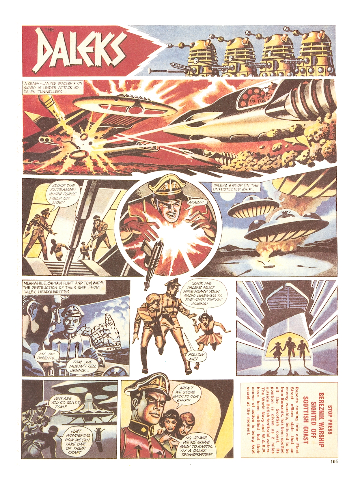 Read online Dalek Chronicles comic -  Issue # TPB - 105