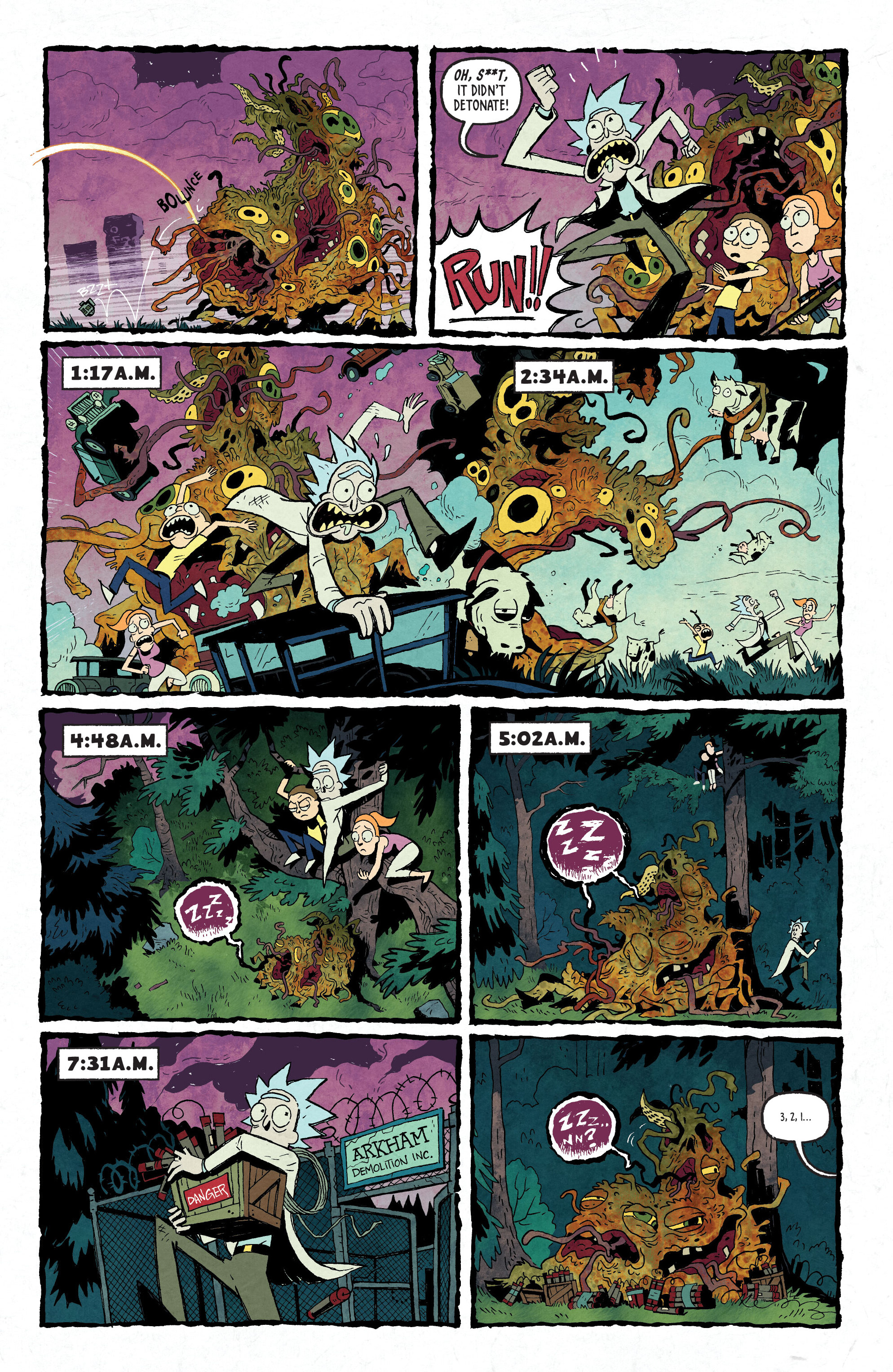 Read online Rick and Morty: vs. Cthulhu comic -  Issue # TPB - 23