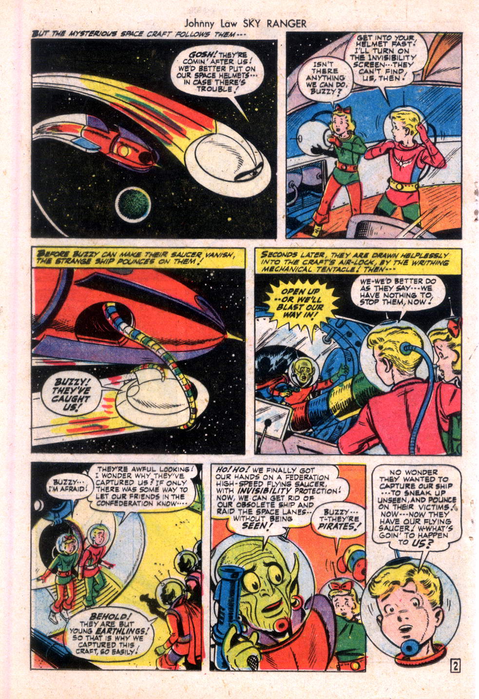 Read online Johnny Law Sky Ranger Adventures comic -  Issue #3 - 20