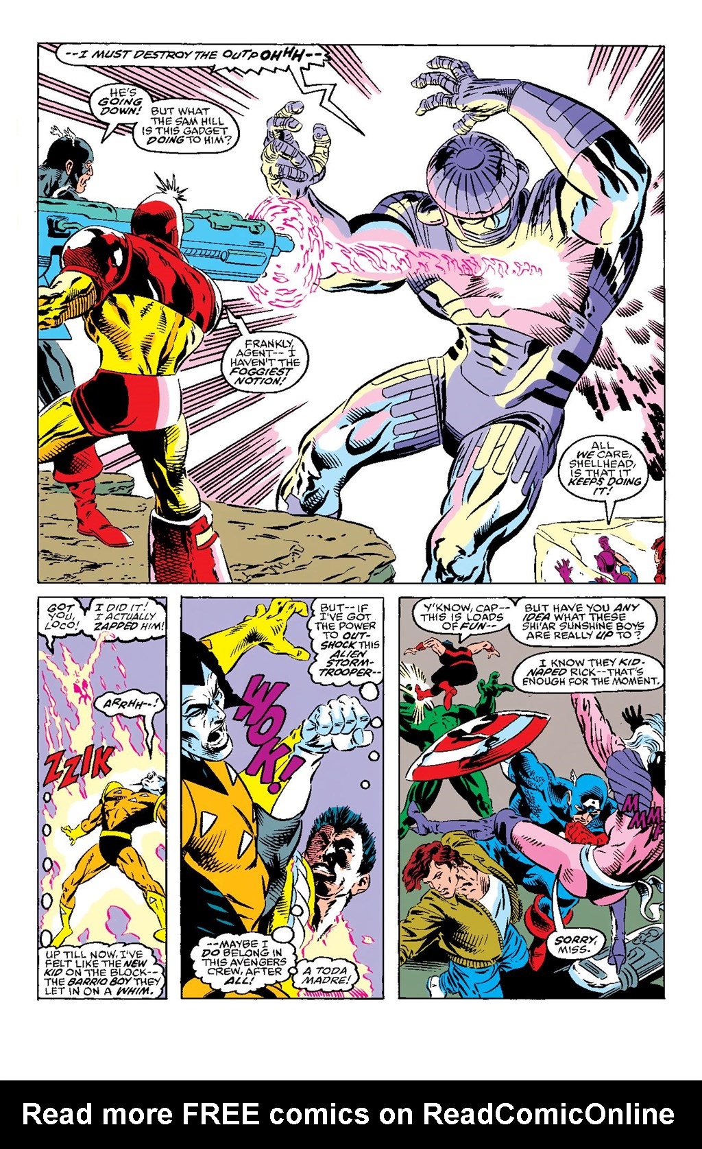 Read online Avengers West Coast Epic Collection: How The West Was Won comic -  Issue #Avengers West Coast Epic Collection California Screaming (Part 5) - 42