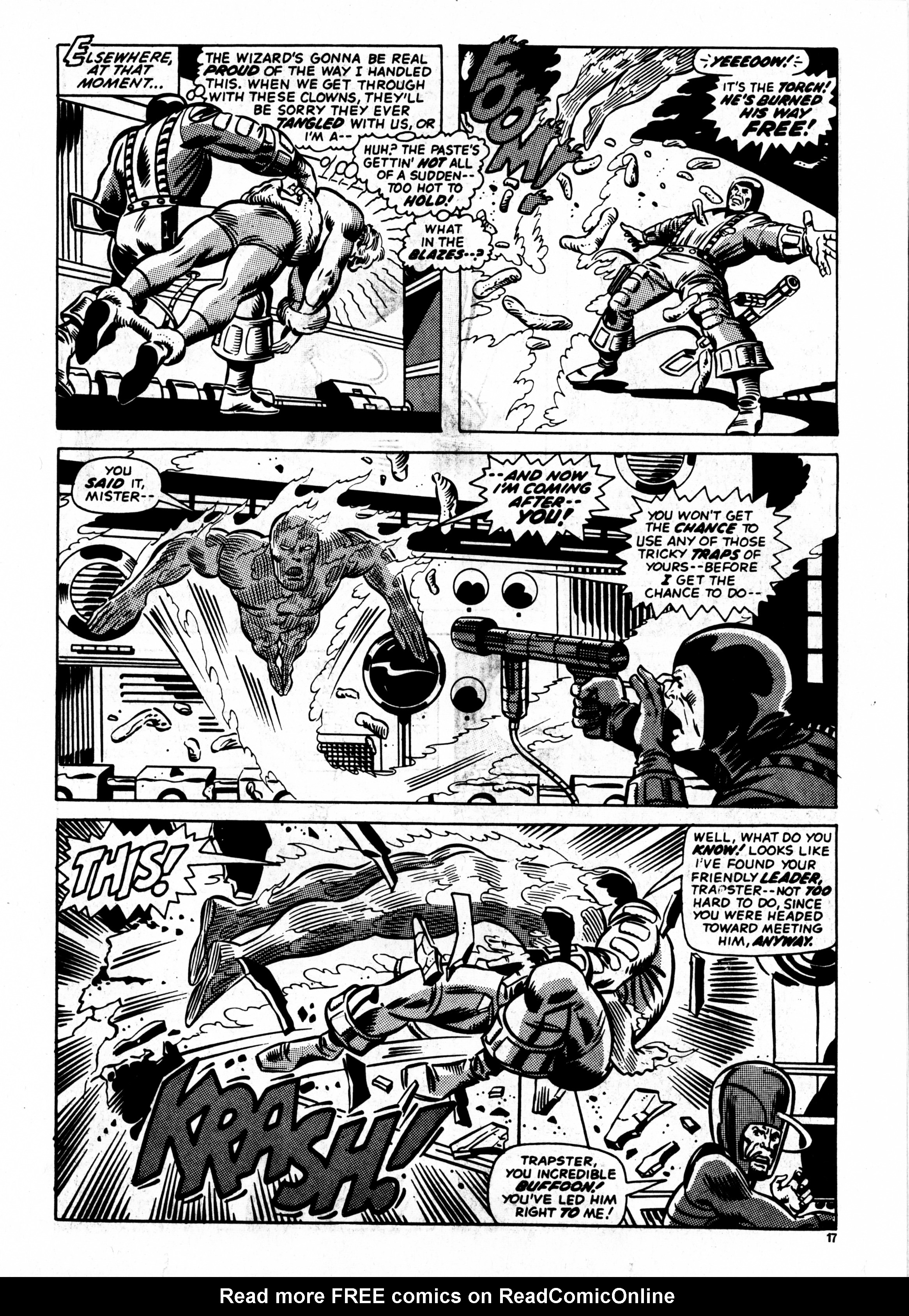 Read online Fantastic Four (1982) comic -  Issue #16 - 17