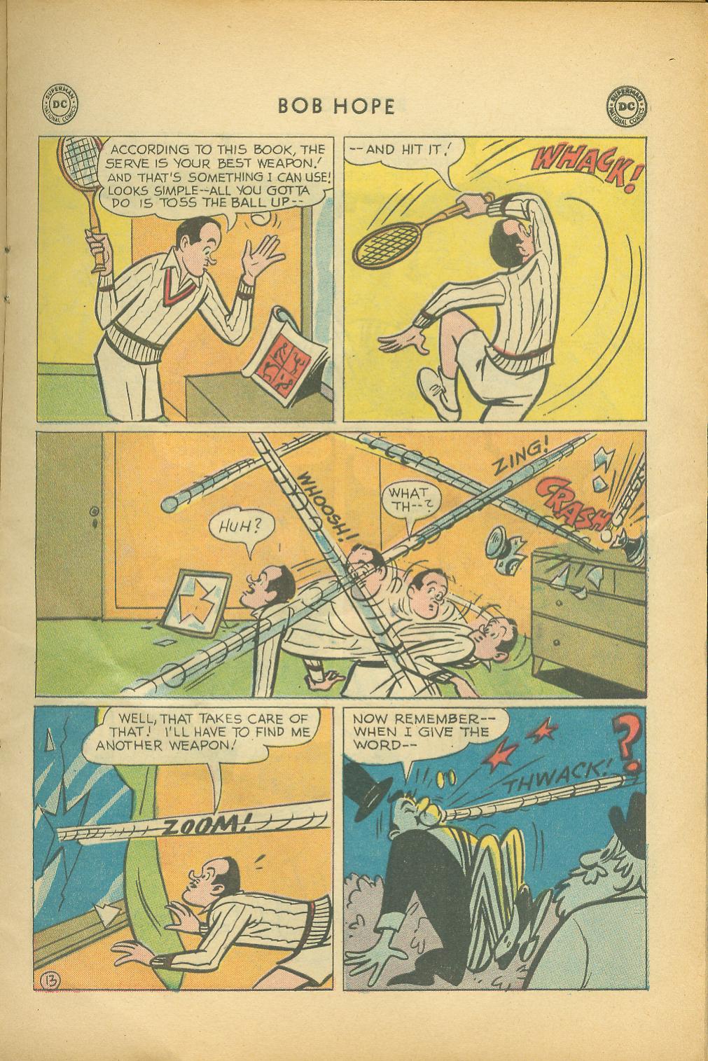 Read online The Adventures of Bob Hope comic -  Issue #56 - 17
