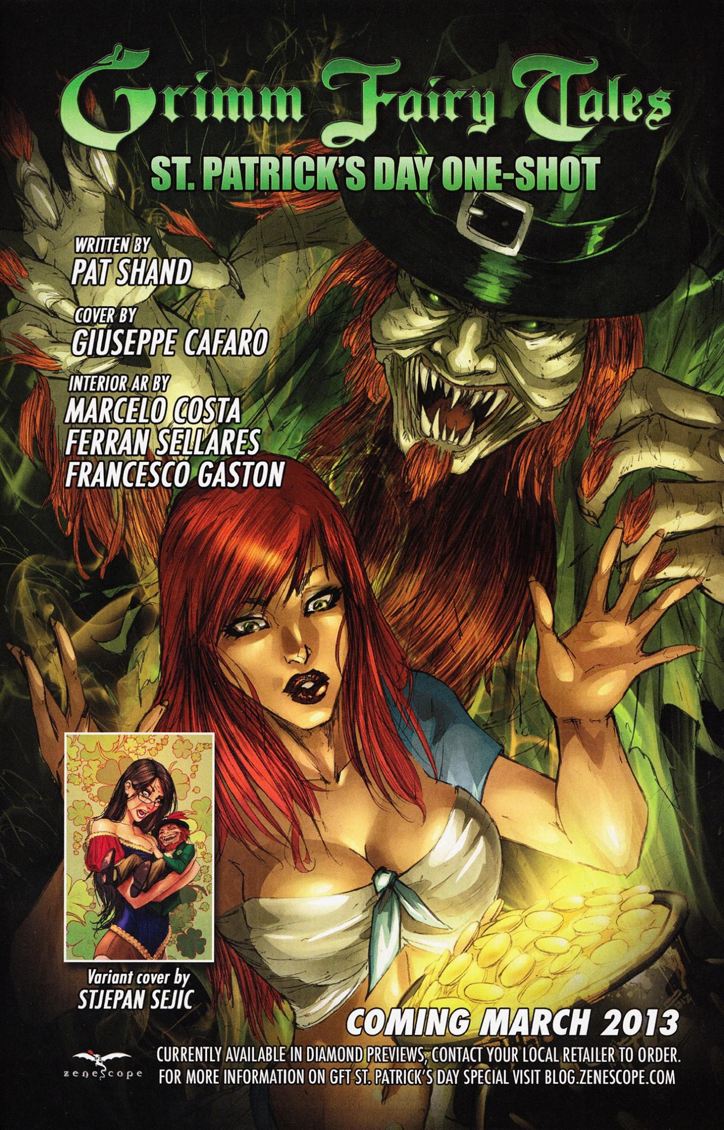 Read online Grimm Fairy Tales presents Godstorm comic -  Issue #4 - 34