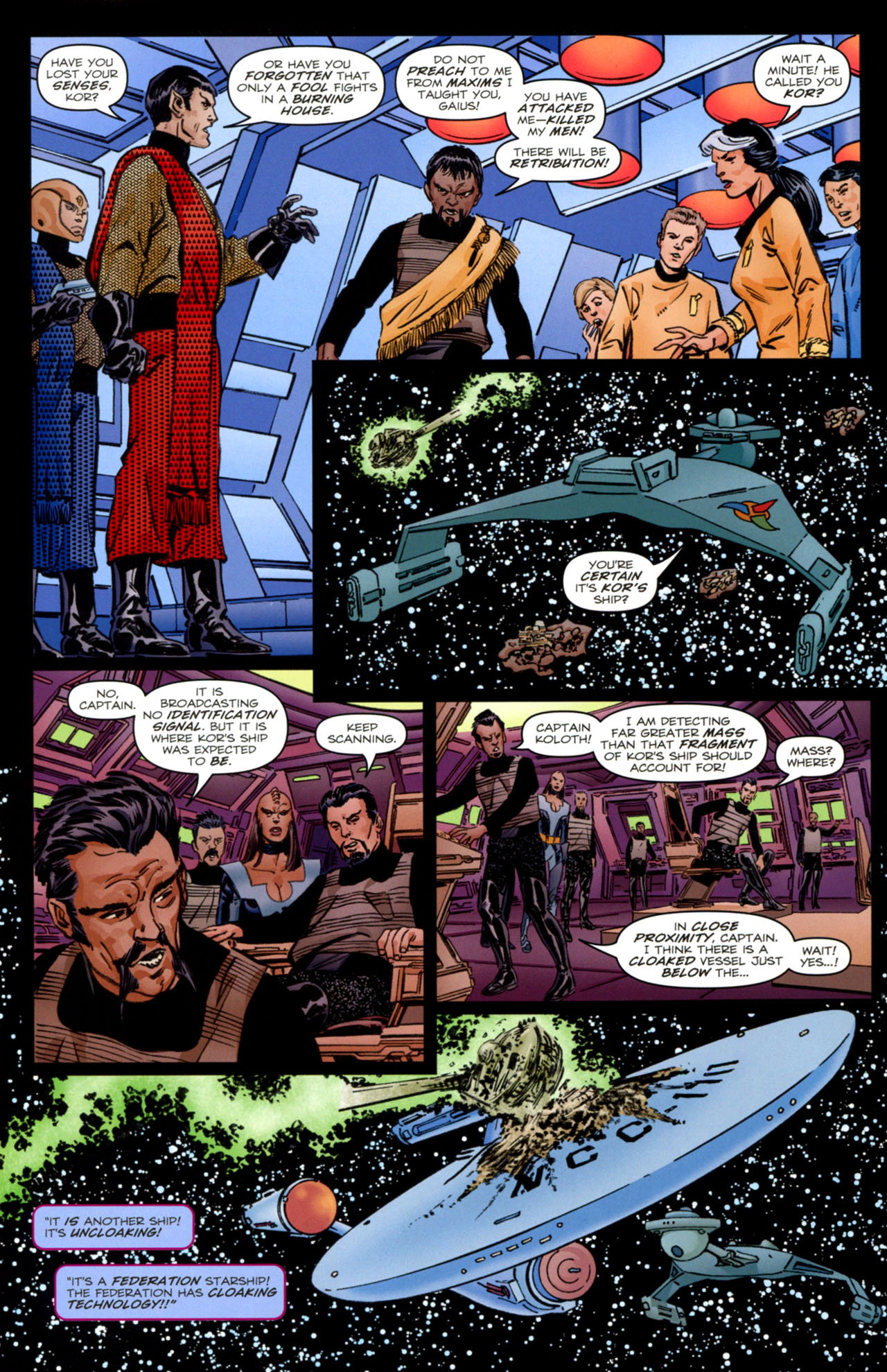 Read online Star Trek: Romulans Schism comic -  Issue #3 - 7