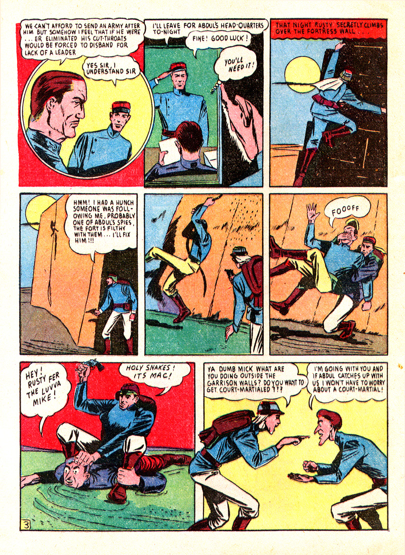 Read online Captain Fearless comic -  Issue #1 - 54