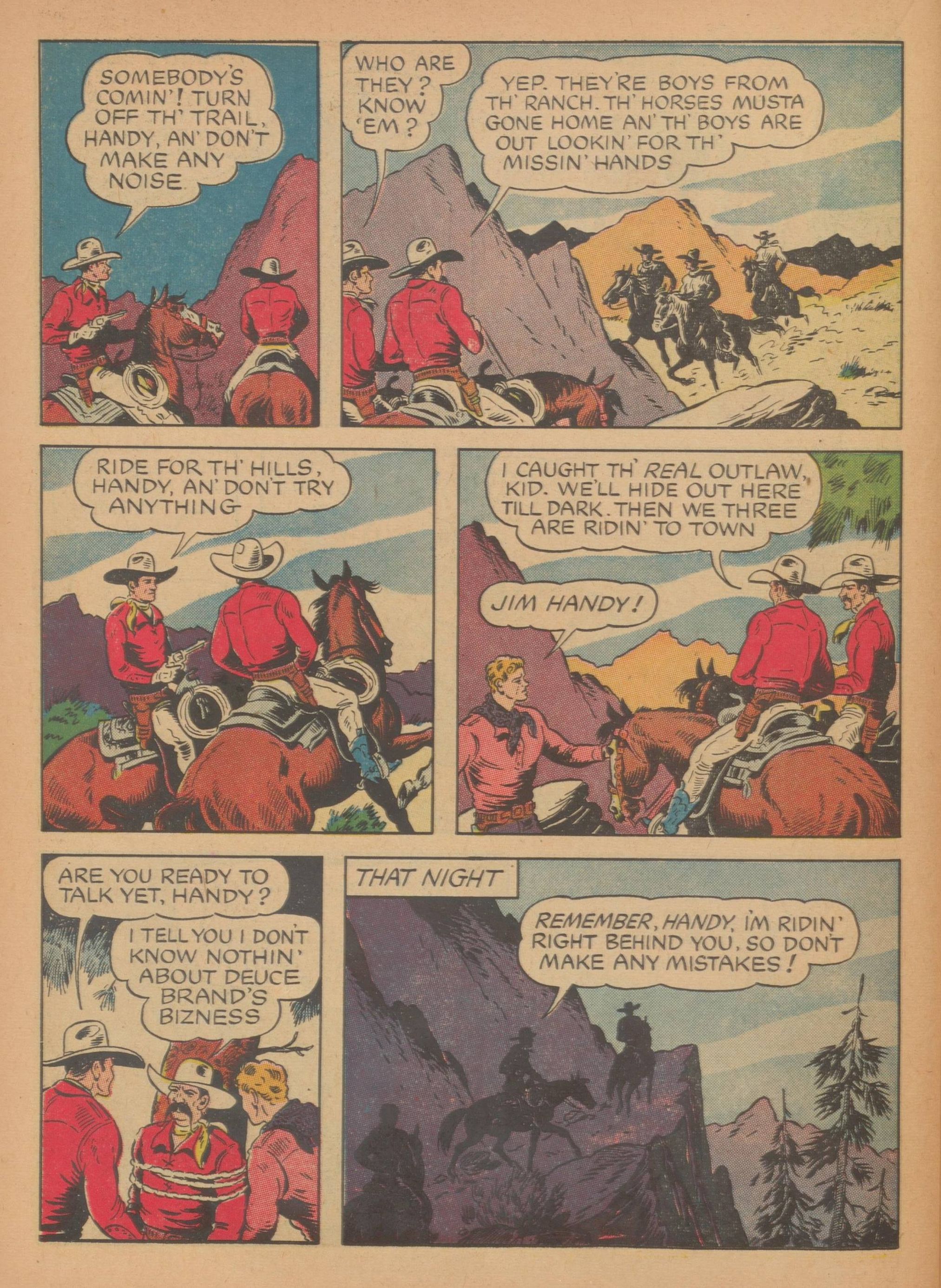 Read online Gene Autry Comics comic -  Issue #4 - 48