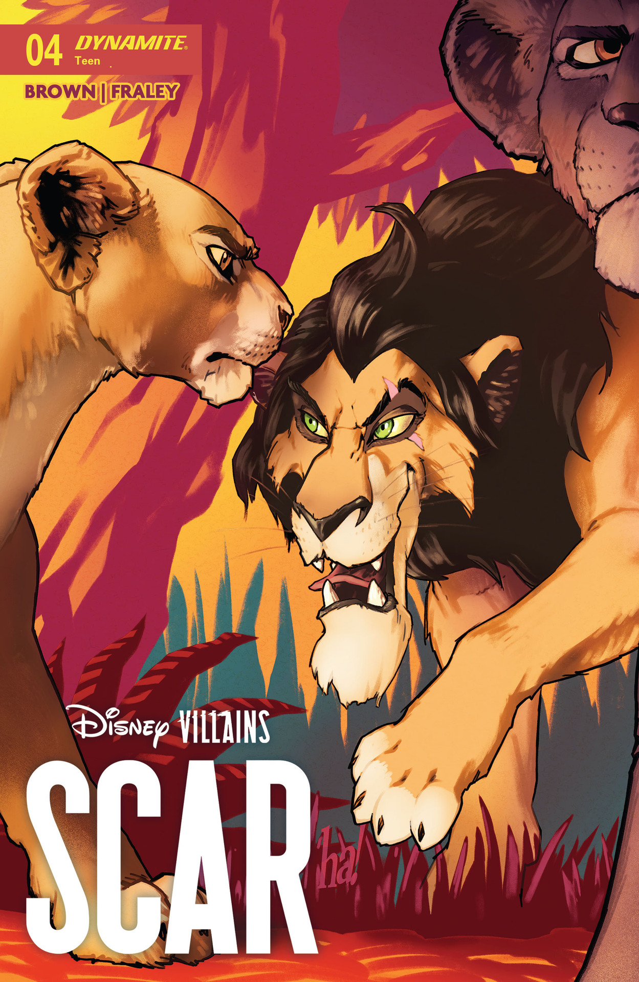 Read online Disney Villains: Scar comic -  Issue #4 - 5